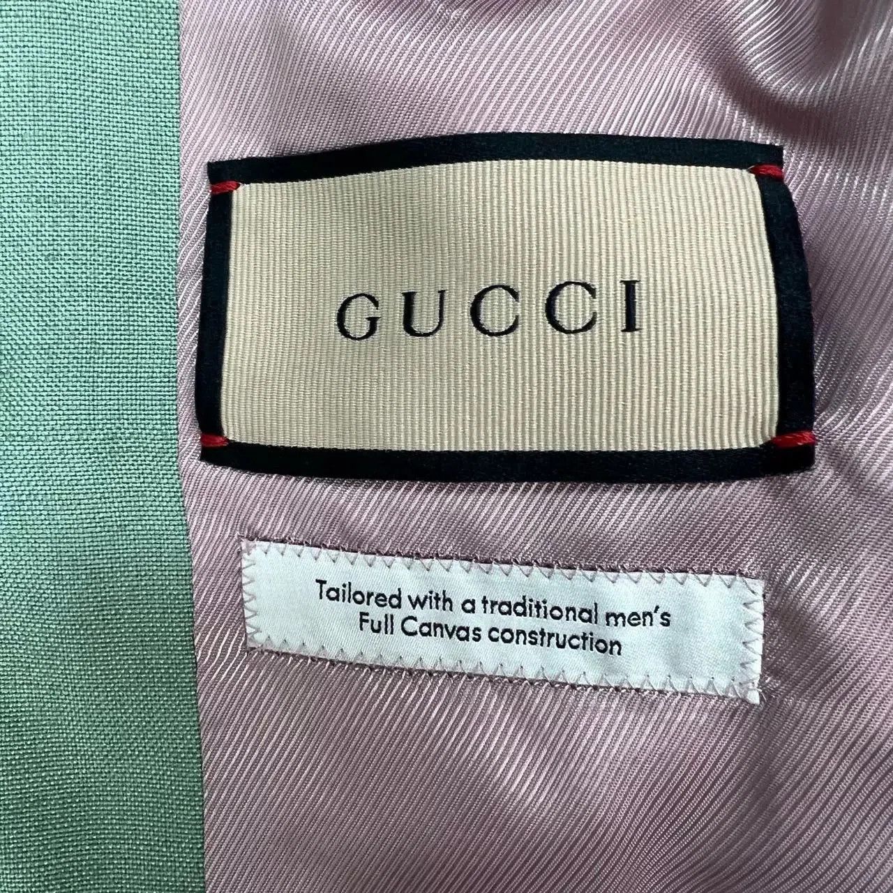 Gucci Gucci Pink Gold Logo Embroidered Blazer. Size XS / US 0-2 / IT 36-38 - 7 Thumbnail