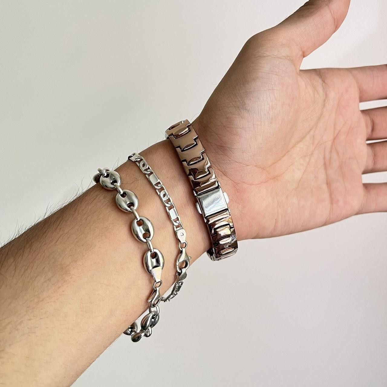 Jewelry 2000s vintage style stainless steel quartz bres luxury watch Size ONE SIZE - 2 Thumbnail