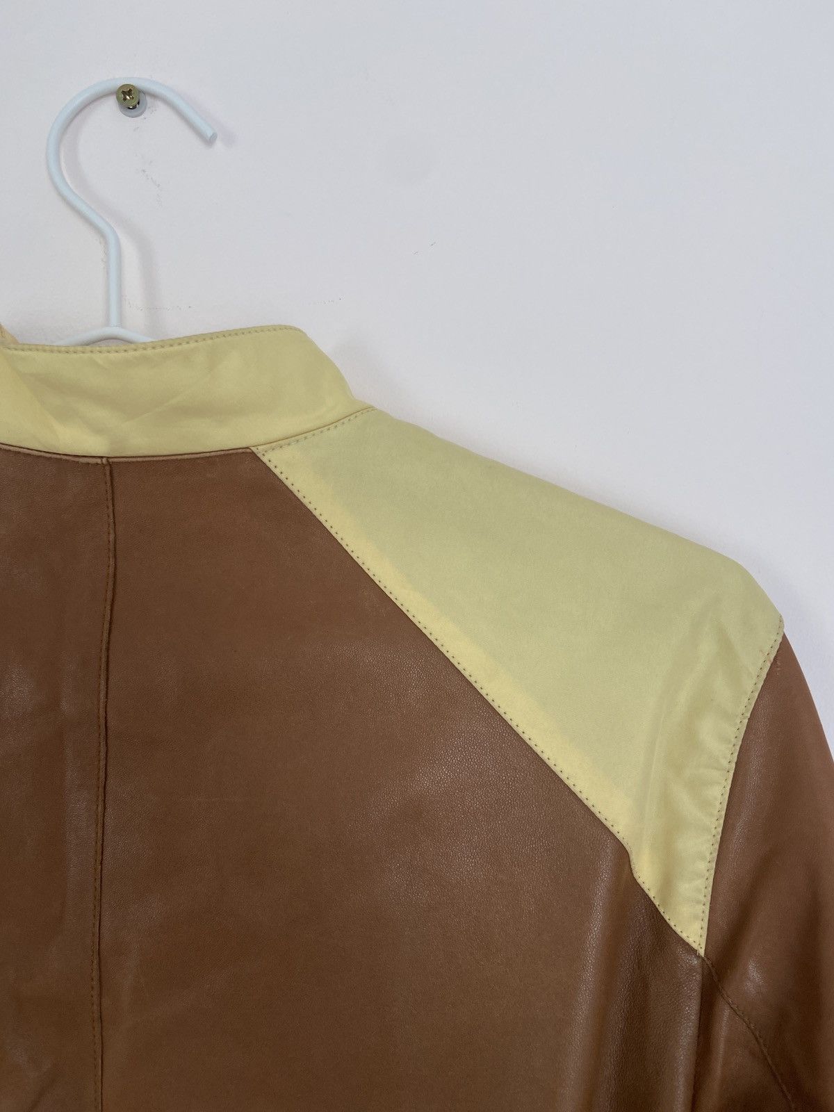 Miu Miu 90s MIU MIU Leather Bomber Size S / US 4 / IT 40 - 3 Thumbnail