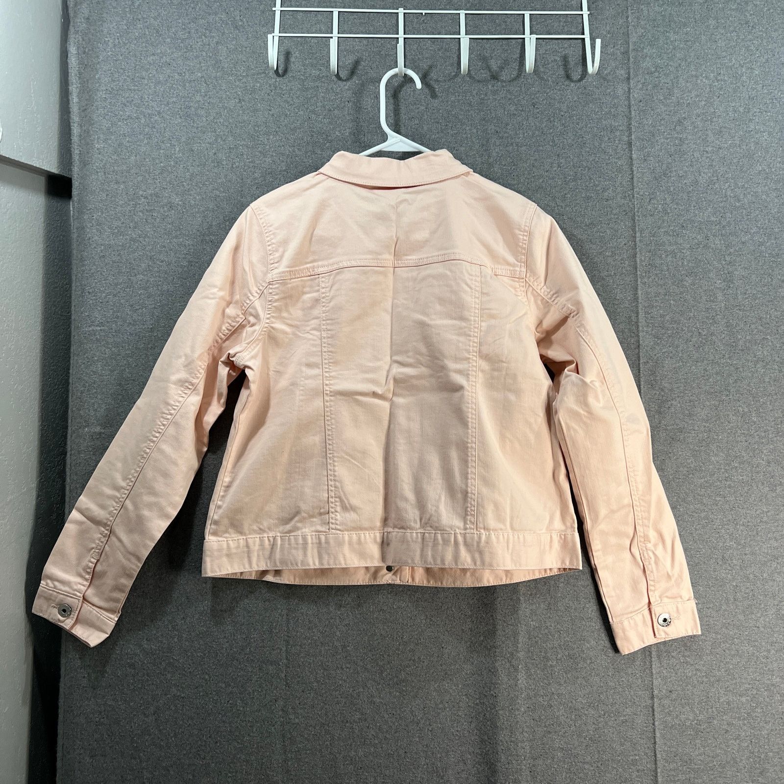Other Belle by Kim Gravel Classic Jean Jacket Pale Size S / US 4 / IT 40 - 2 Thumbnail