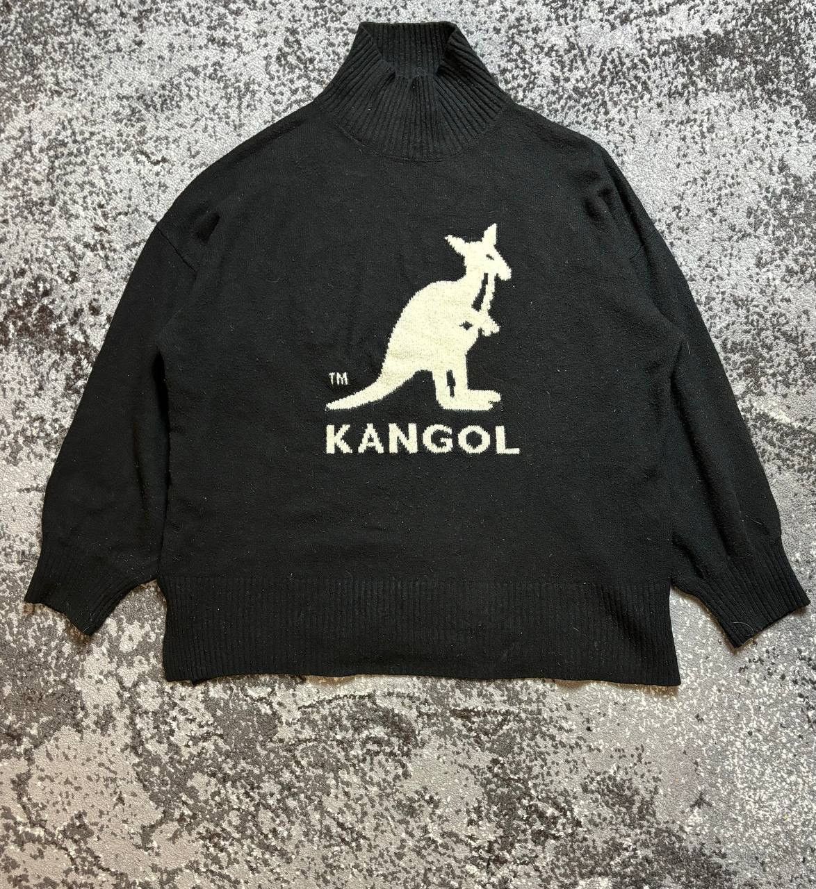 Y2K Kangol x H&M Knitted Big Logo Sweater