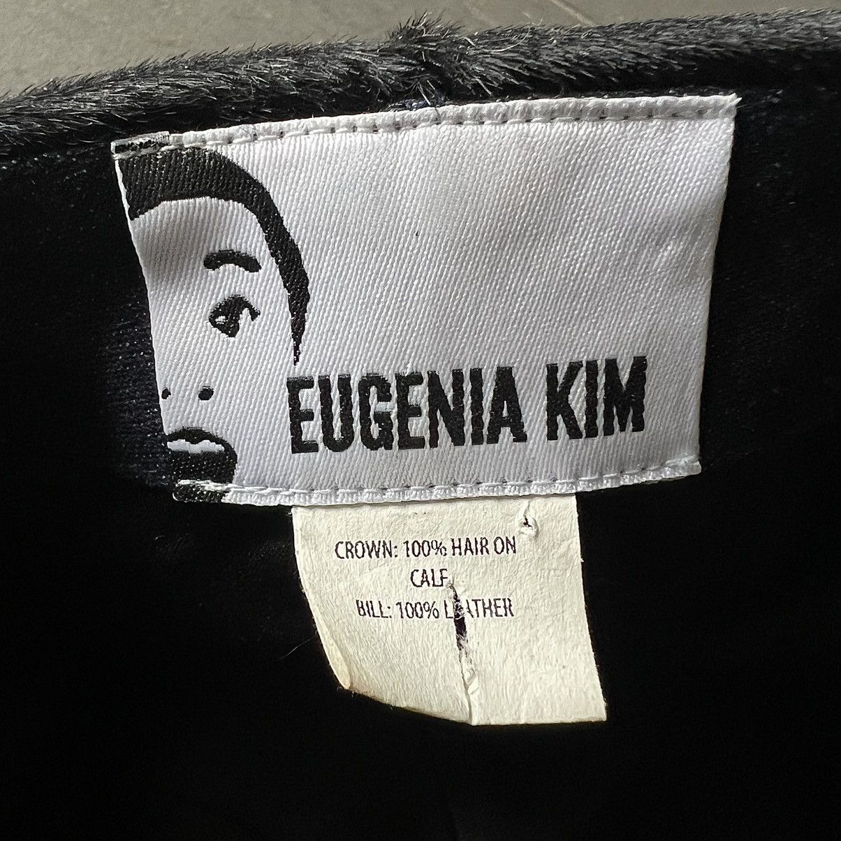 Eugenia Kim Calf Hair Leather Hat Size ONE SIZE - 7 Thumbnail
