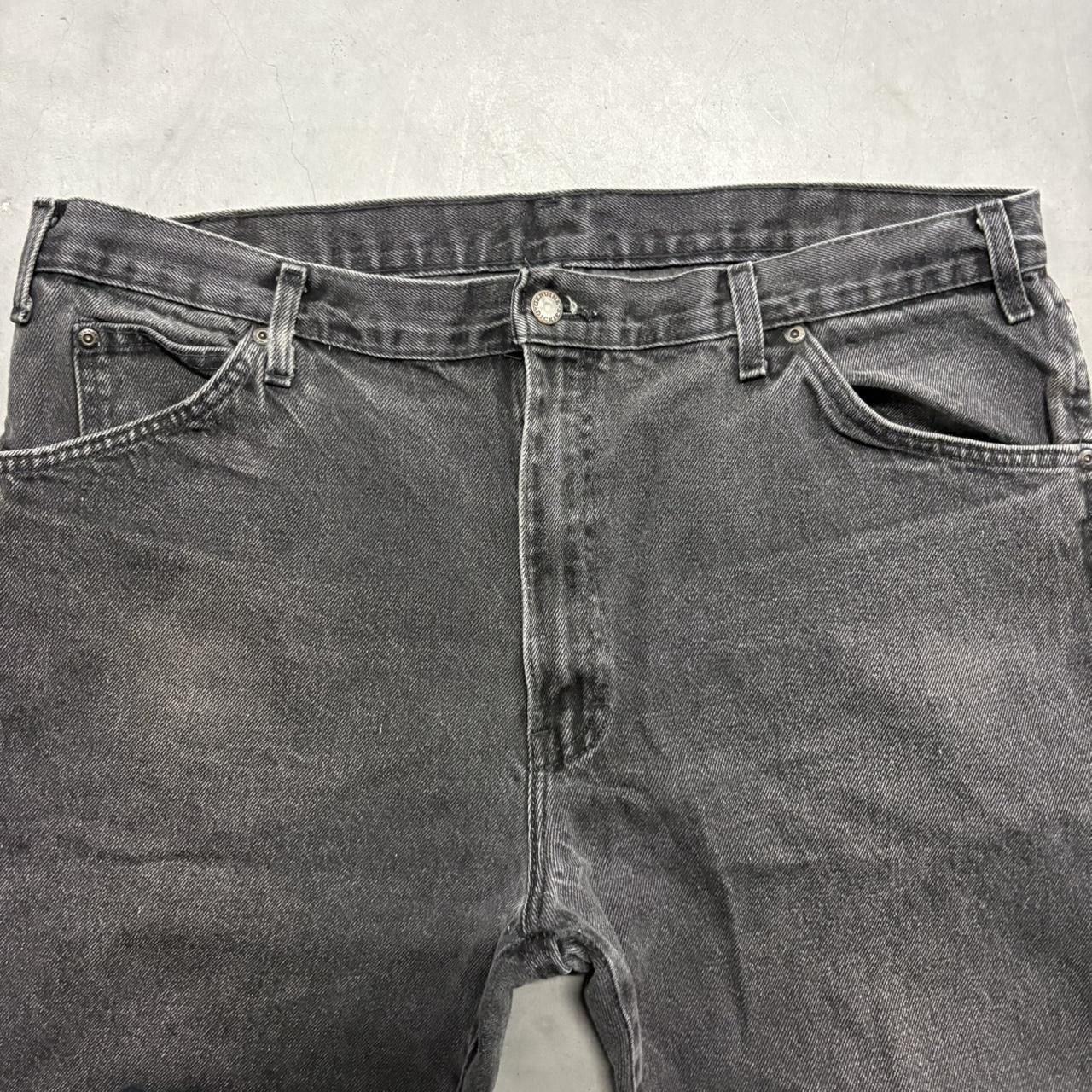 Dickies Crazy Vintage Y2K/2000s Super Baggy Wideleg Dickies Black Skater Style Denim Jeans! Size US 38 / EU 54 - 3 Thumbnail