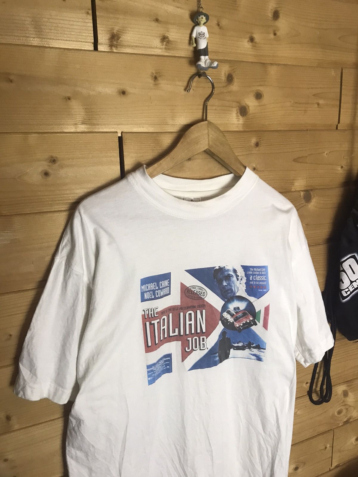 Vintage Vintage 90s The Italian Job movie t-shirt Size US XL / EU 56 / 4 - 1 Thumbnail