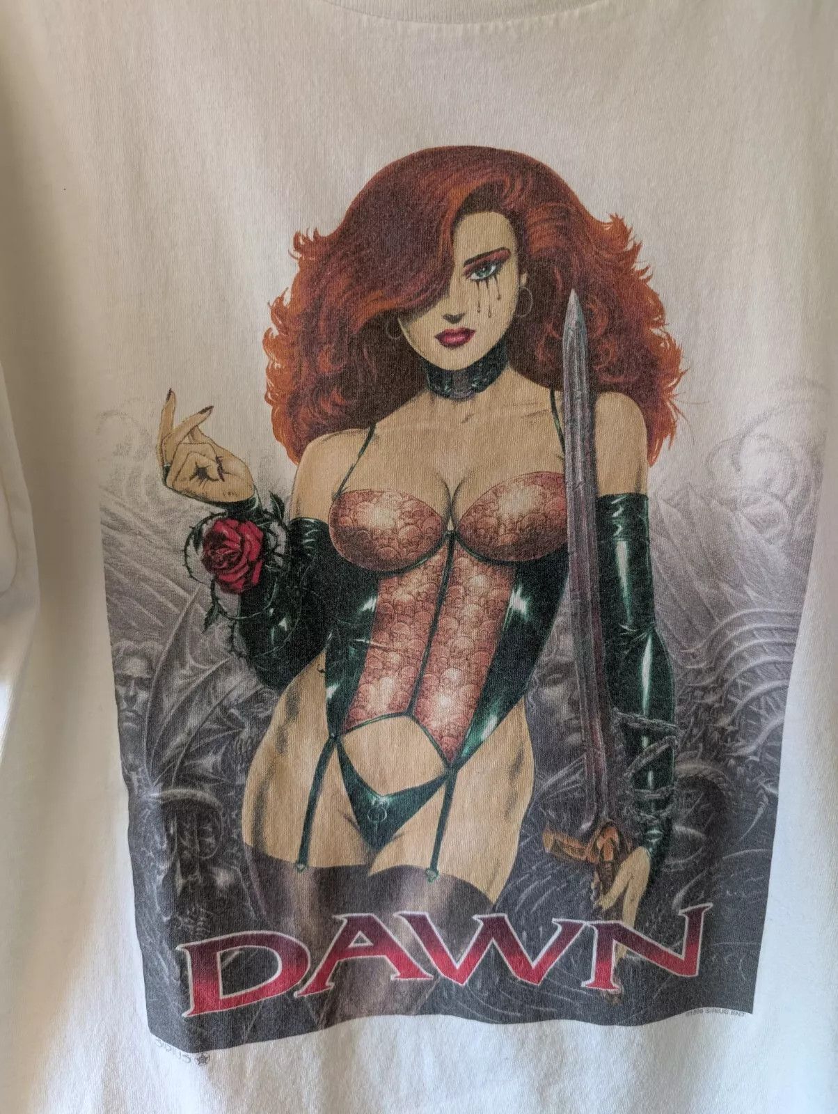 Fashion Victim × Vintage Vintage 1996 Dawn Fashion Victim Lucifer's Halo T Shirt Size US M / EU 48-50 / 2 - 5 Thumbnail
