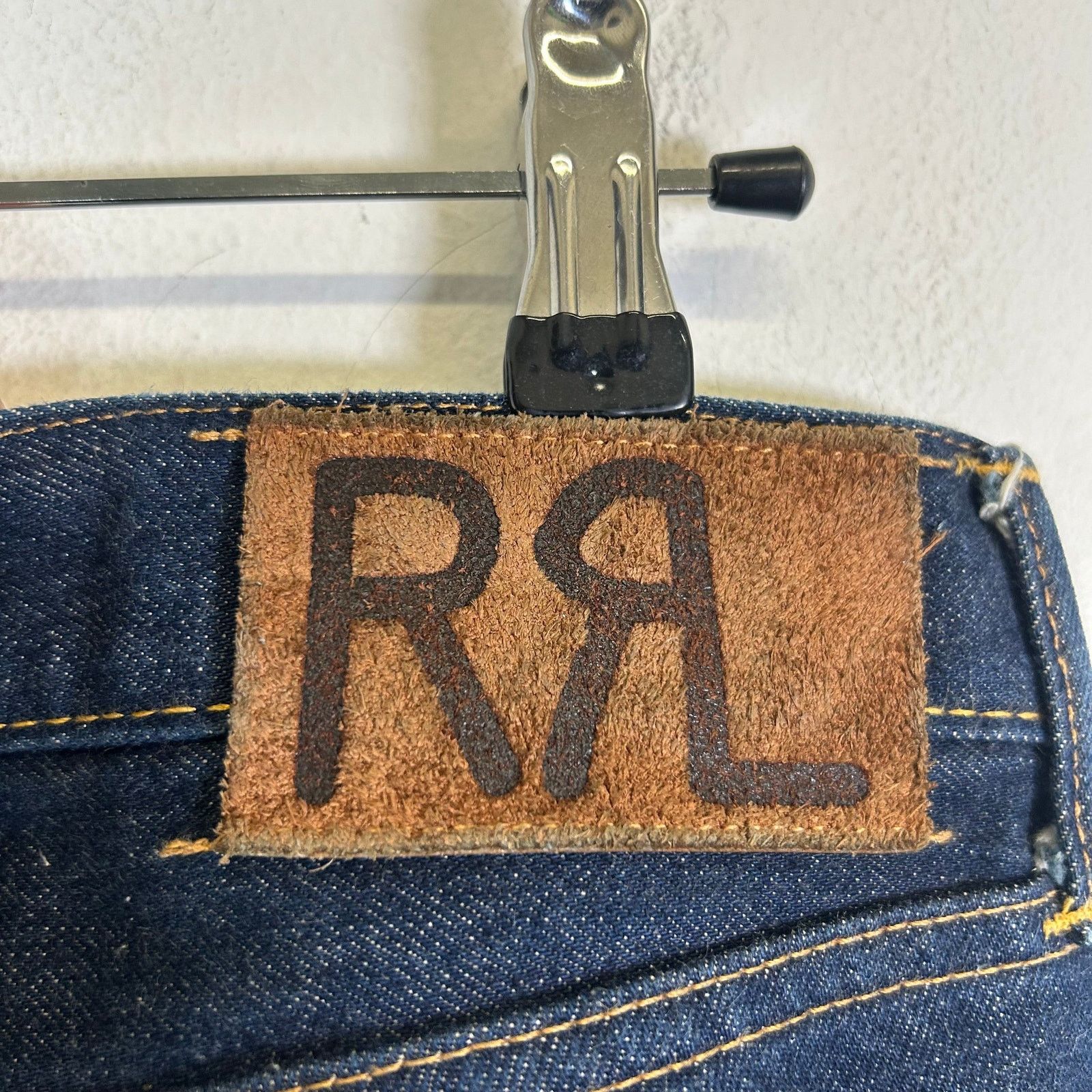 RRL Ralph Lauren RRL Indigo Straight Leg Jeans Size 34 Size US 34 / EU 50 - 5 Thumbnail