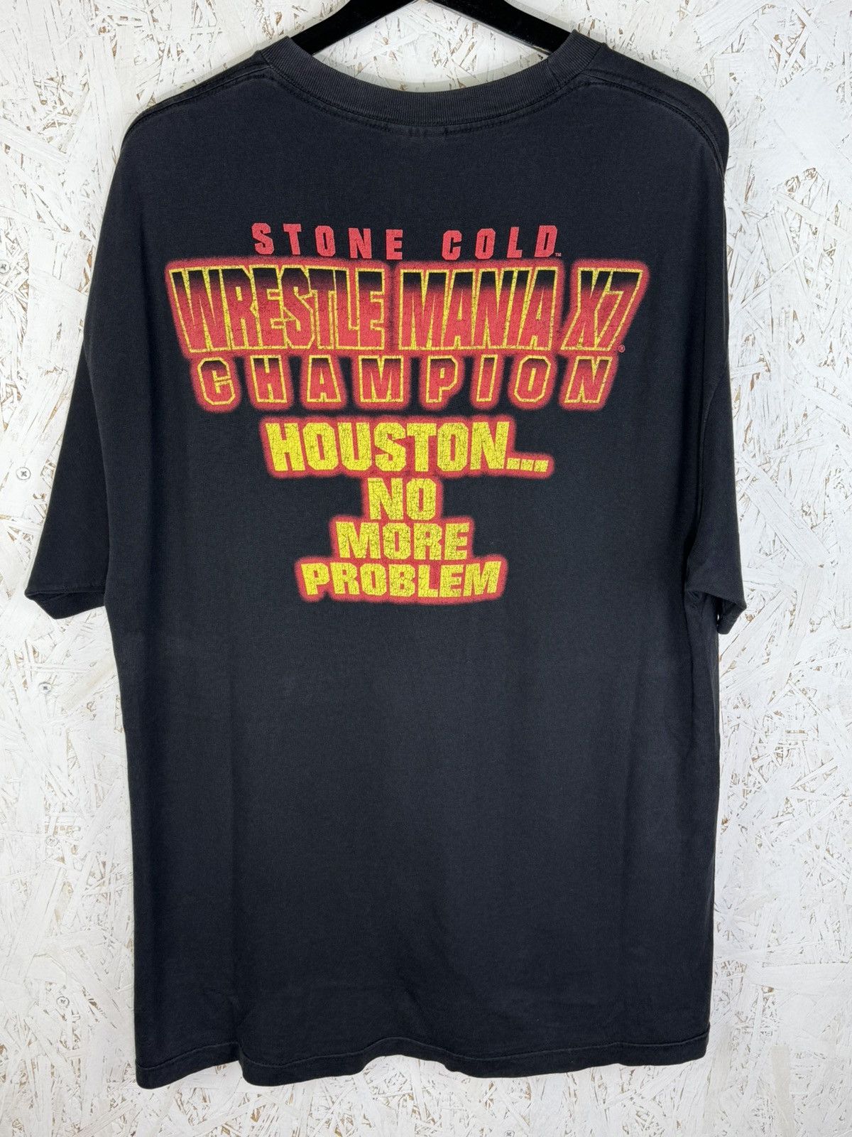WWF WWF Wrestlemania X7 Stone Cold Steve Austin Champion Tee Size US XL / EU 56 / 4 - 5 Thumbnail