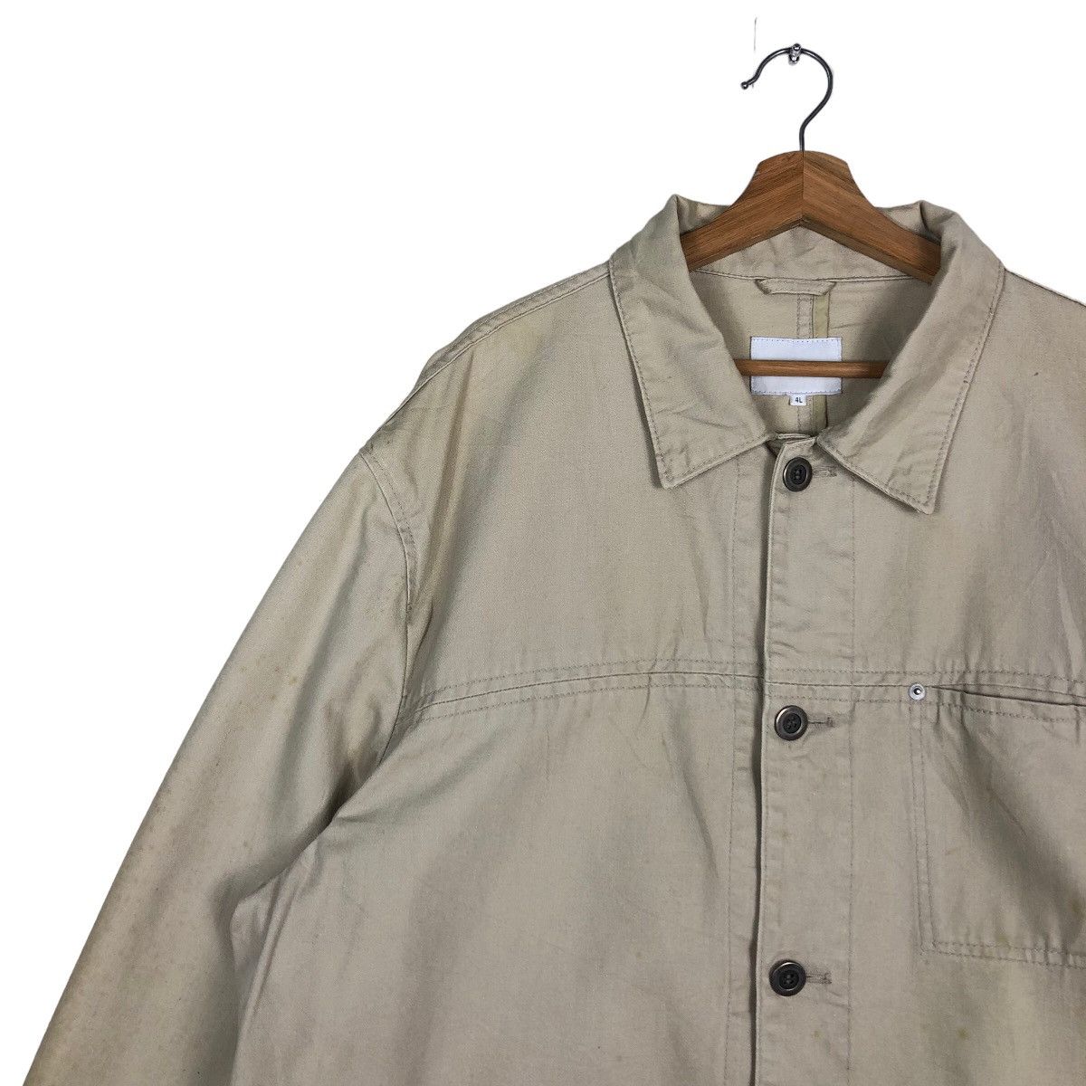Japanese Brand 🔥90’s Hikory Chore Jacket Converse Multi Pocket Japan Made Size US L / EU 52-54 / 3 - 6 Thumbnail