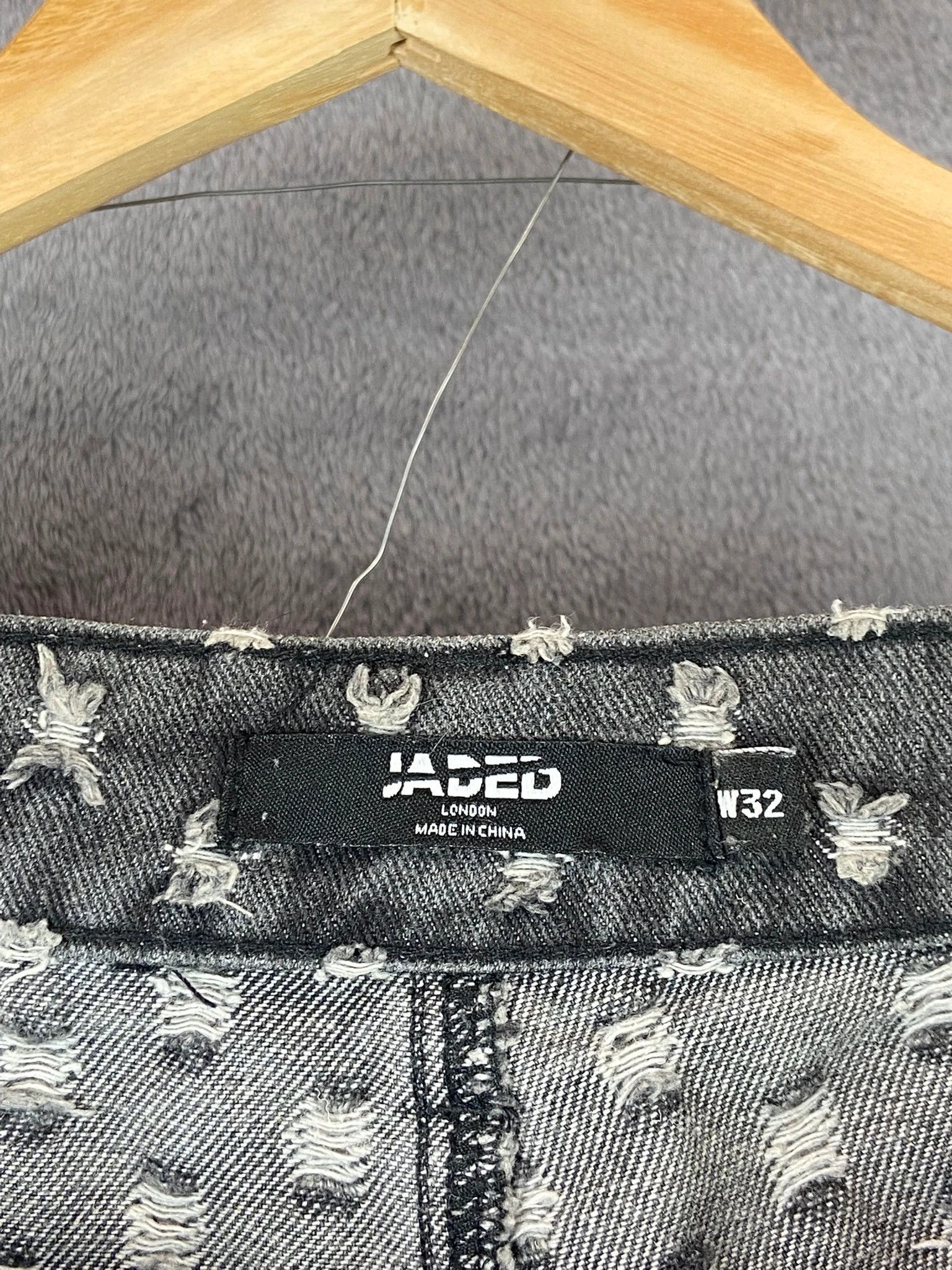 Jaded London Pants Jaded London Distressed Vintage Streetwear Y2K Size US 32 / EU 48 - 3 Thumbnail