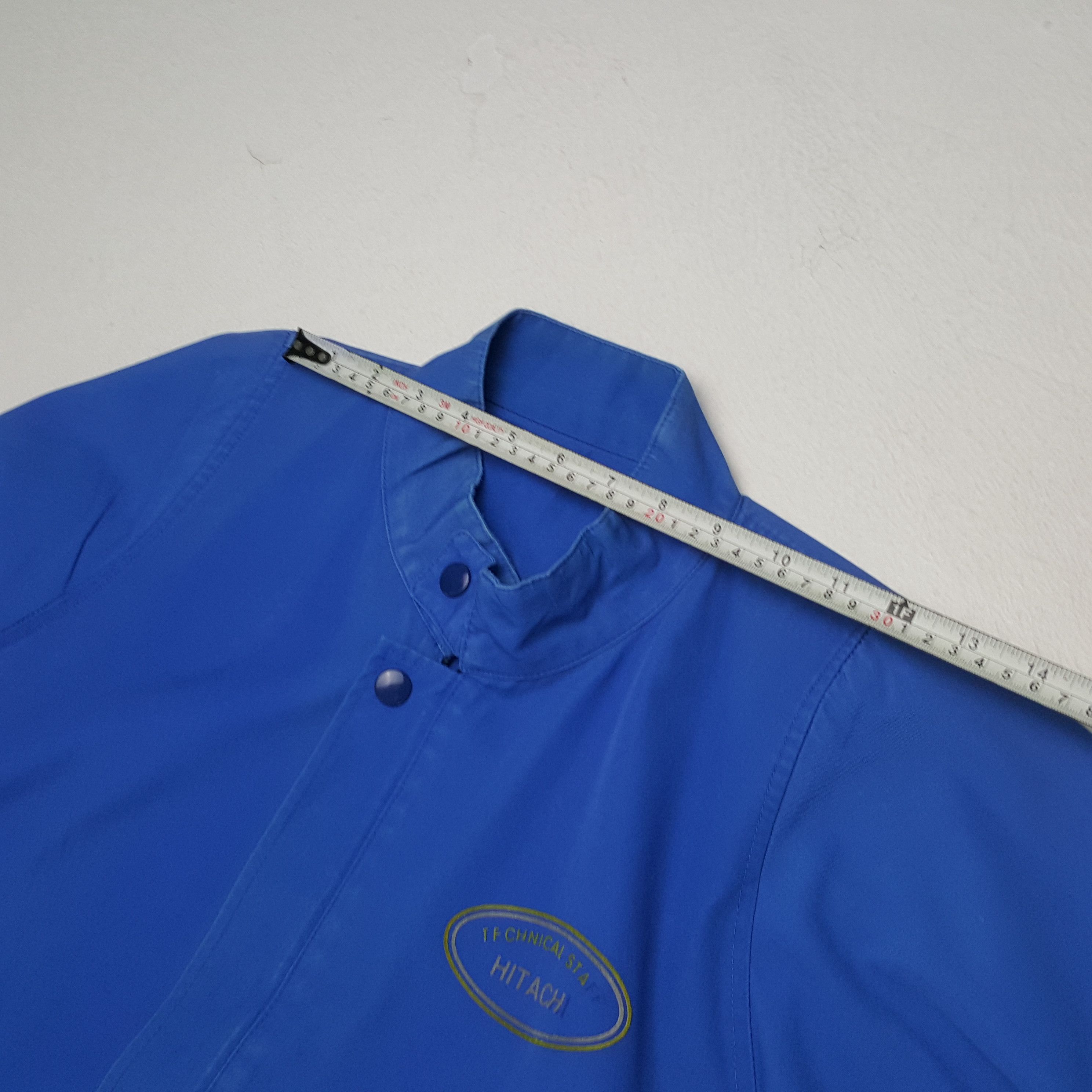 Japanese Brand × Vintage HITACHI CUSTOMER SERVICE Japanese Electronic Workwear Jacket Size US L / EU 52-54 / 3 - 5 Thumbnail