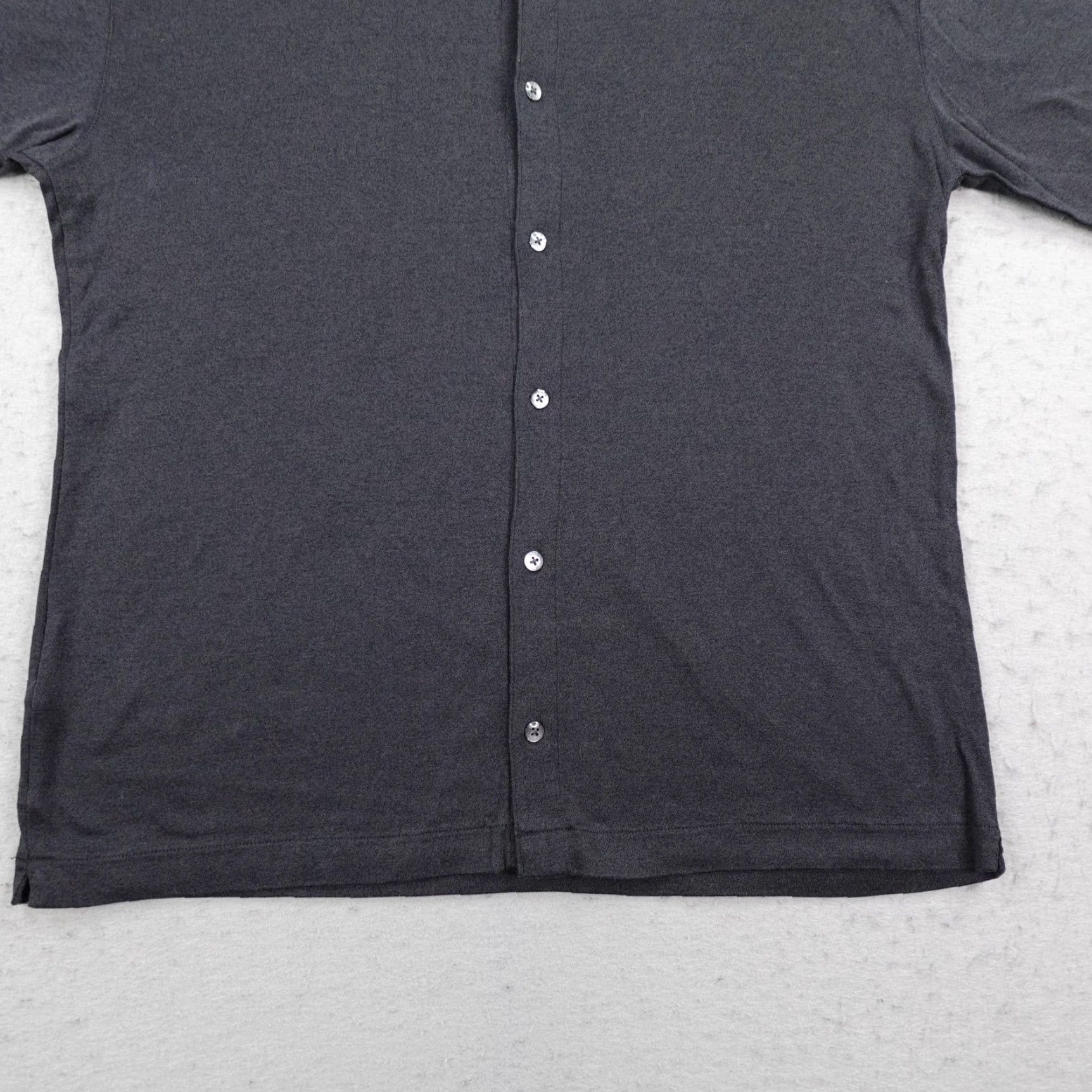 Vintage Nike Tiger Woods Shirt Mens Medium Charcoal Gray Performance Golf Button Up Camp Shirt Size US M / EU 48-50 / 2 - 3 Thumbnail