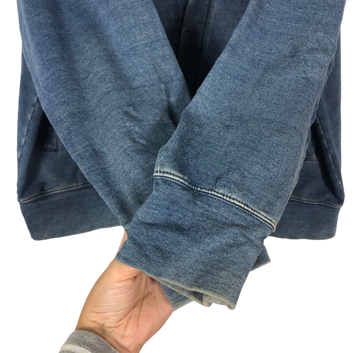 Hysteric Glamour 🔥90’s Biker Denim Jacket Drug Store’s Big Logo Racer Size US M / EU 48-50 / 2 - 12 Thumbnail