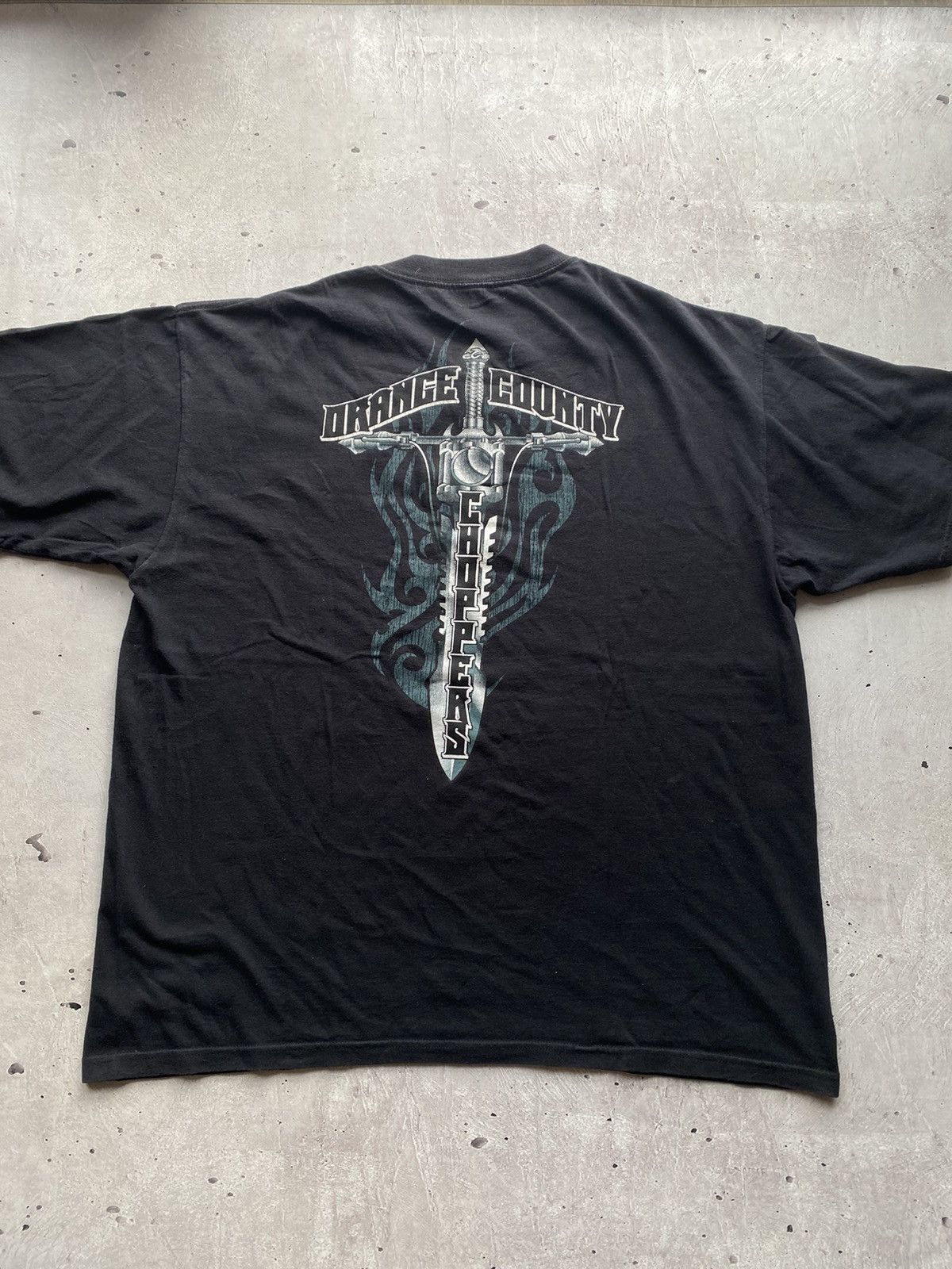 Harley Davidson Vintage Y2K Orange County Choppers T Shirt Harley Davidson Size US XL / EU 56 / 4 - 2 Thumbnail