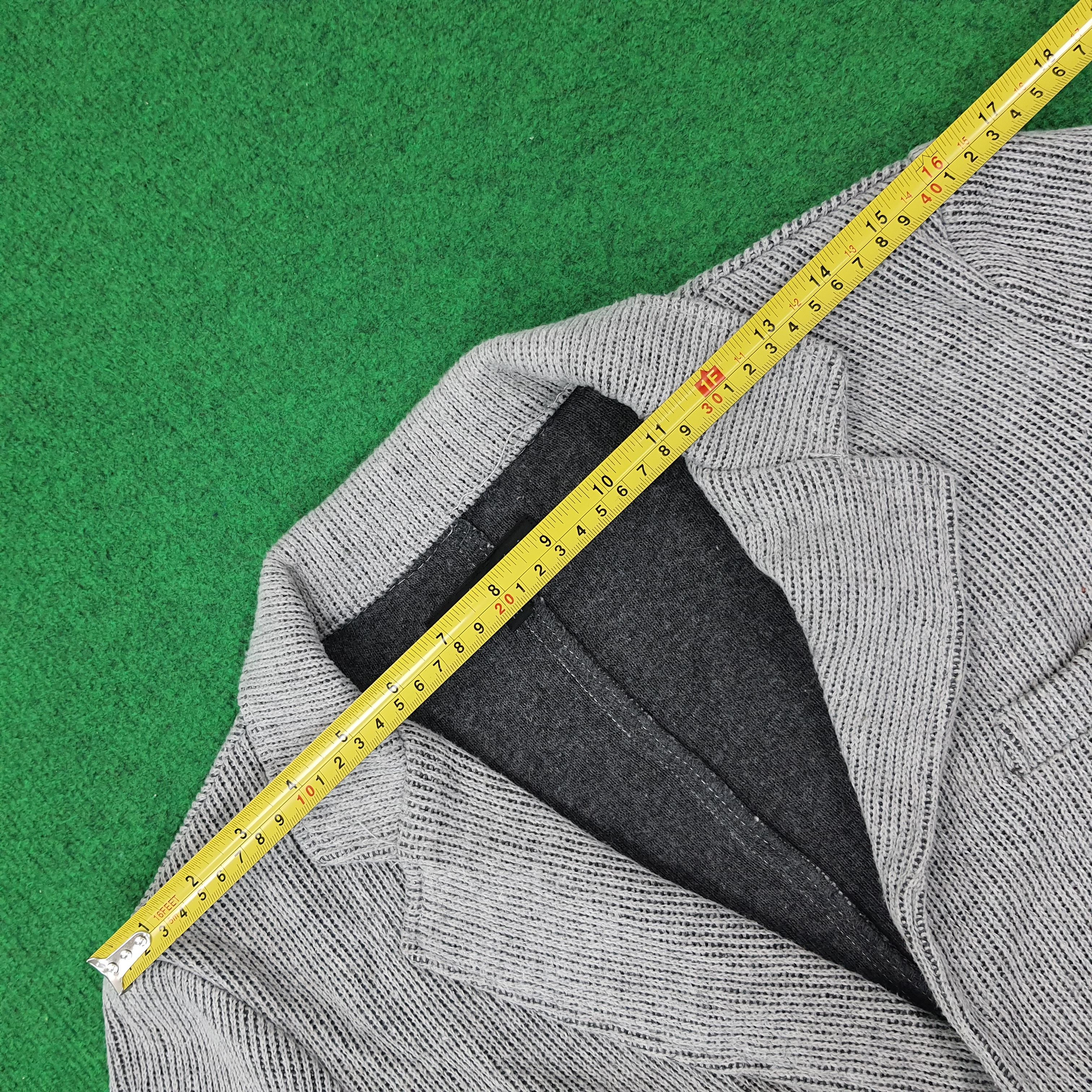 In The Attic × Japanese Brand Vintage in the attic Japan Brand Knitted Blazer C234N2 Size US S / EU 44-46 / 1 - 10 Thumbnail