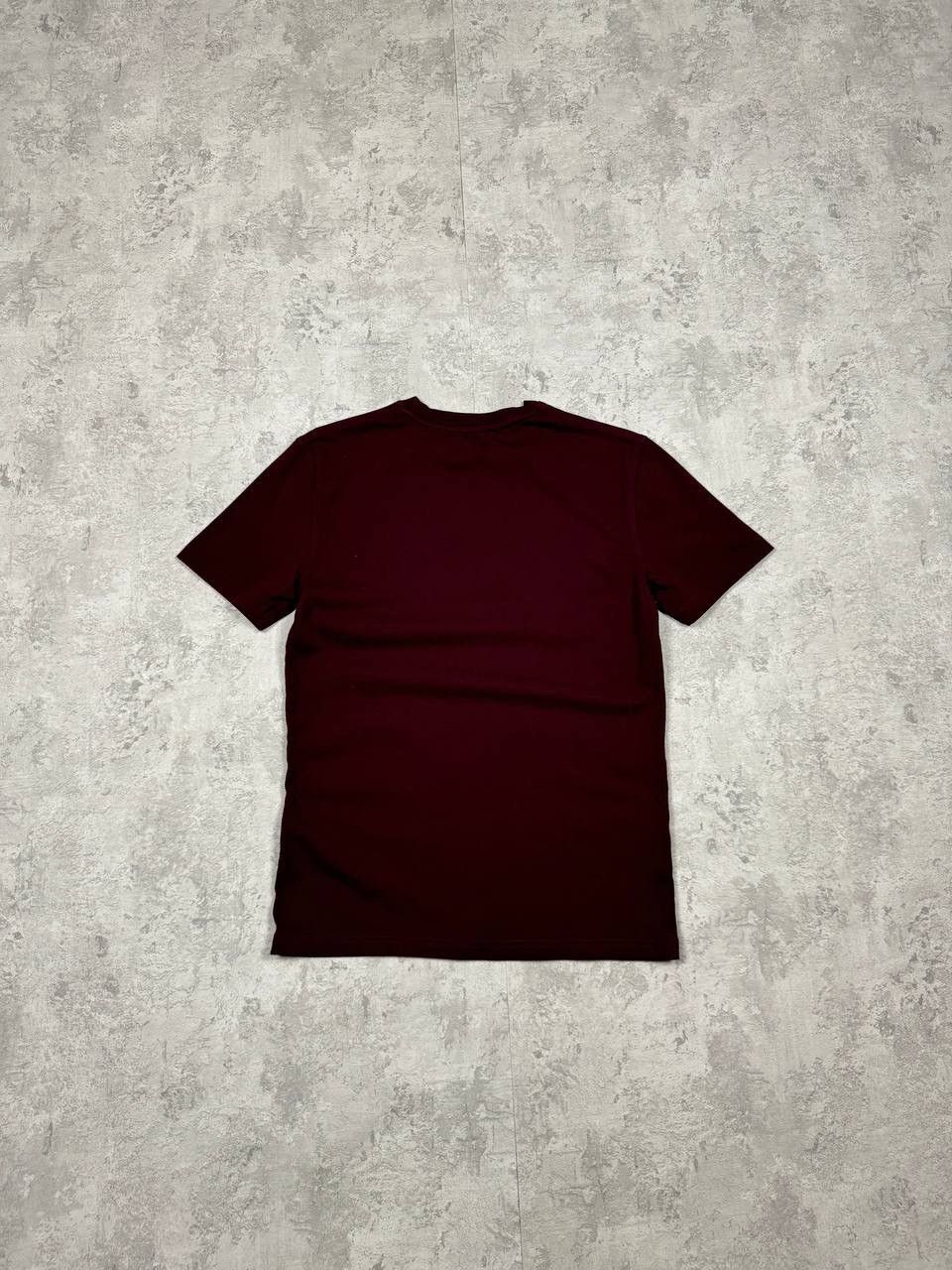 Alexander McQueen MCQ Mens Burgundy T-Shirt Big Embroidered Logo Size XS Size US XS / EU 42 / 0 - 6 Thumbnail