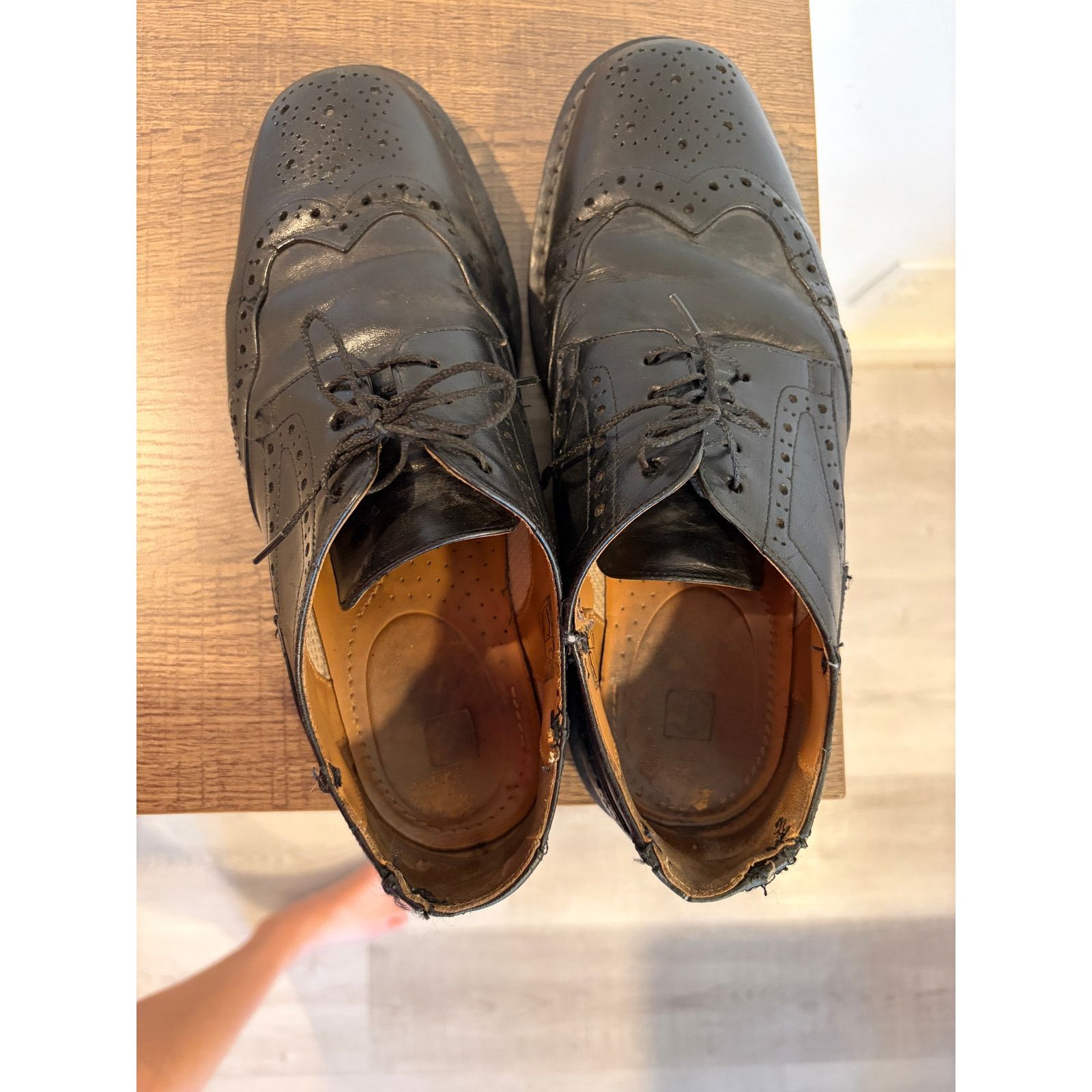 Dr. Martens VTG Dr Martens Leather Wingtip Brogue Oxford Shoes Mens US 8 Size US 8 / EU 41 - 5 Thumbnail
