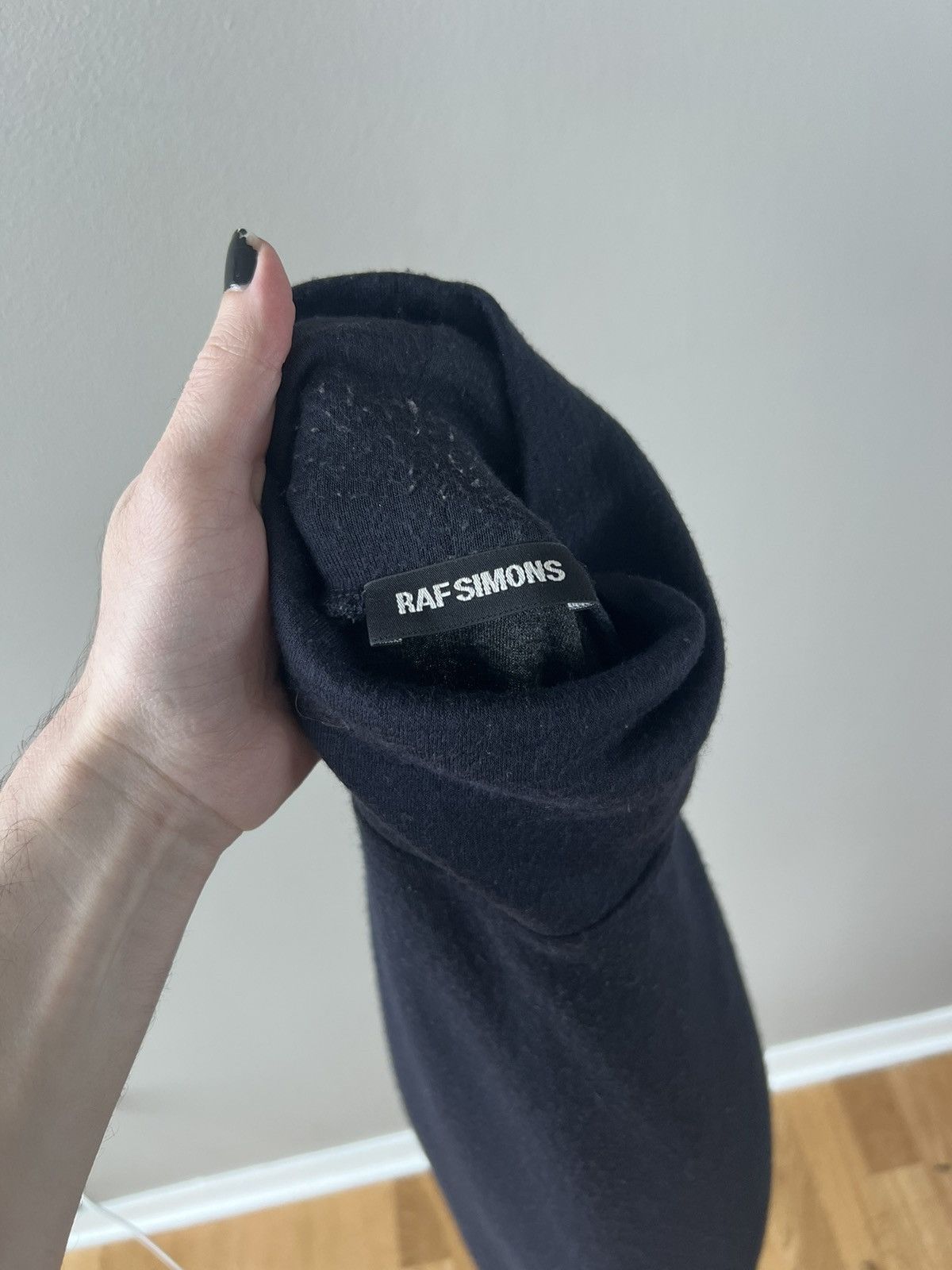 Raf Simons Navy Slim Turtleneck Size US S / EU 44-46 / 1 - 4 Thumbnail