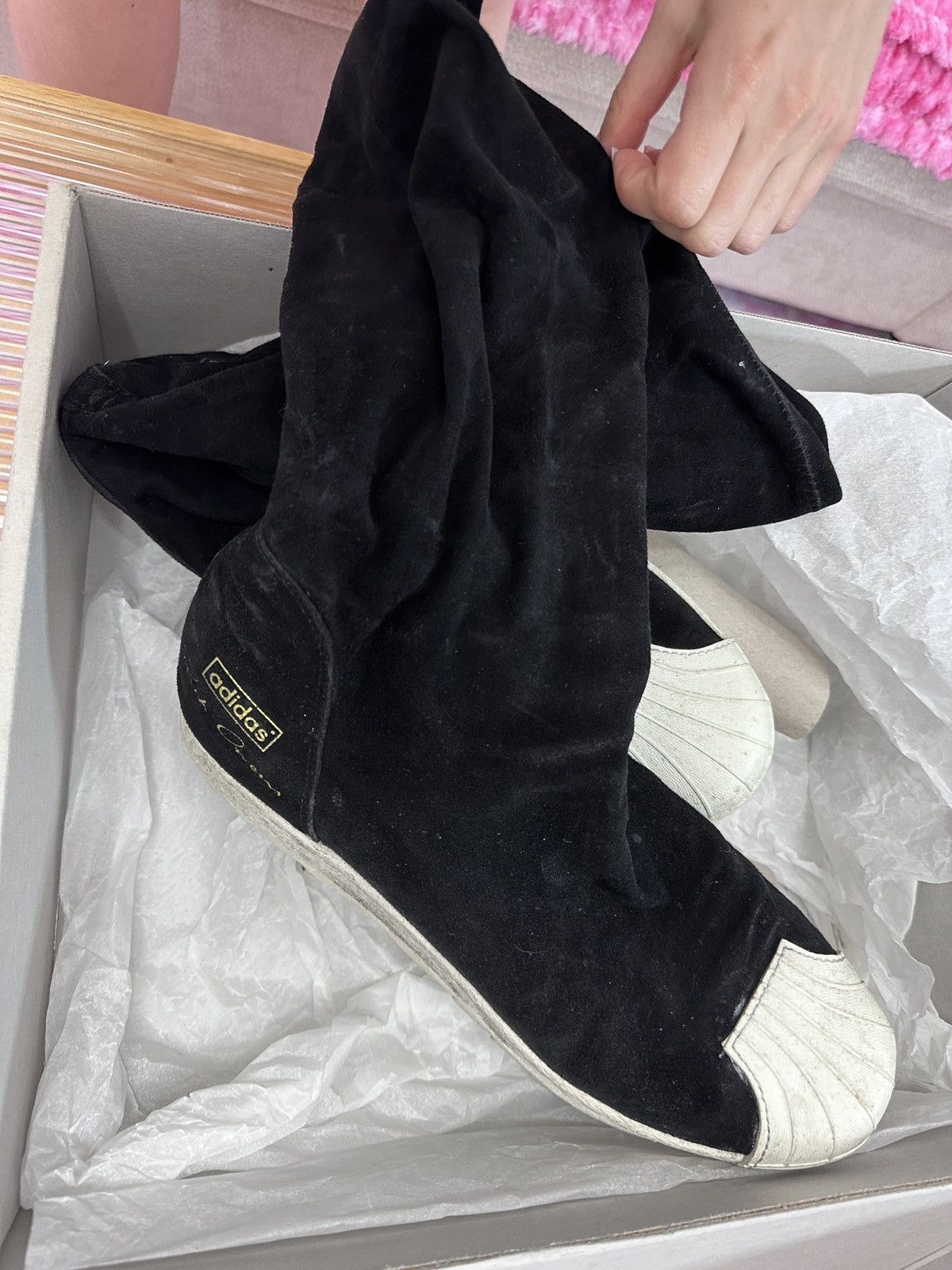 Rick Owens Rick Owens X adidas ripple socks Size US 11 / EU 44 - 5 Thumbnail