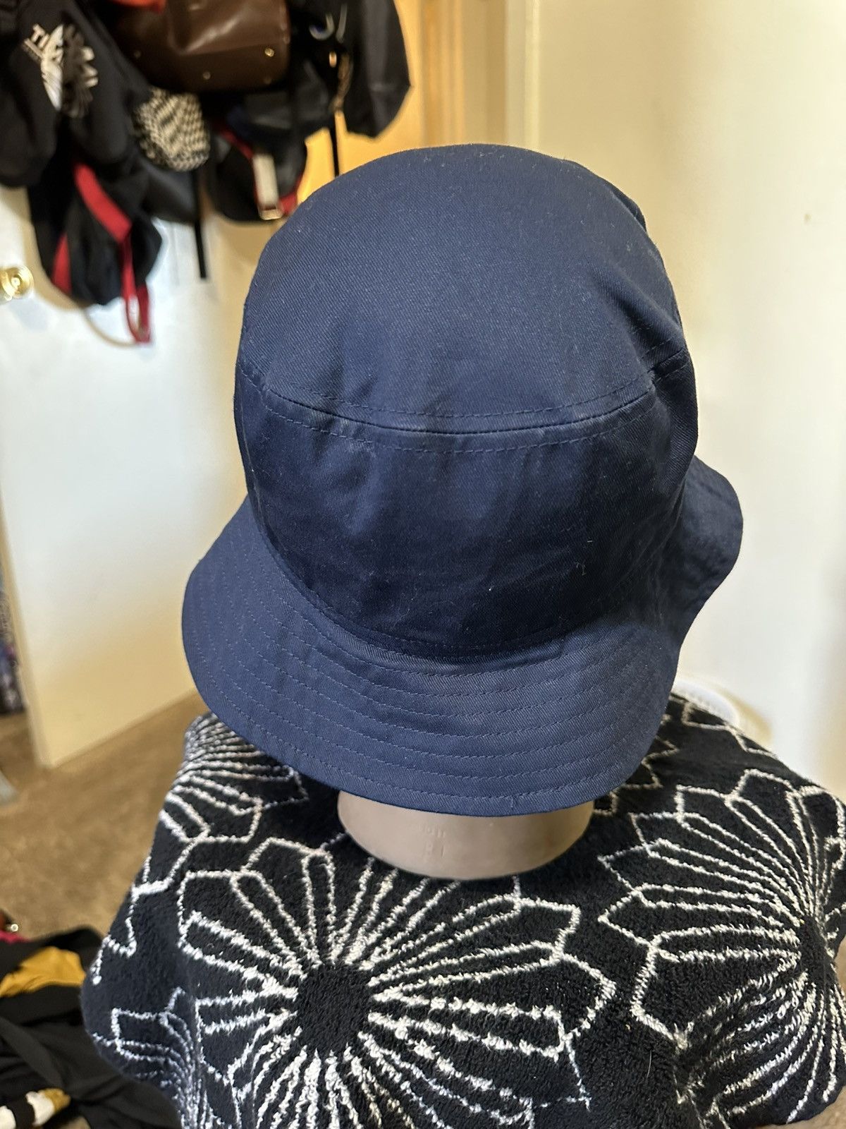 New Era × Vintage Vintage USA Olympic “triple blue” bucket hat 90s Size ONE SIZE - 4 Thumbnail