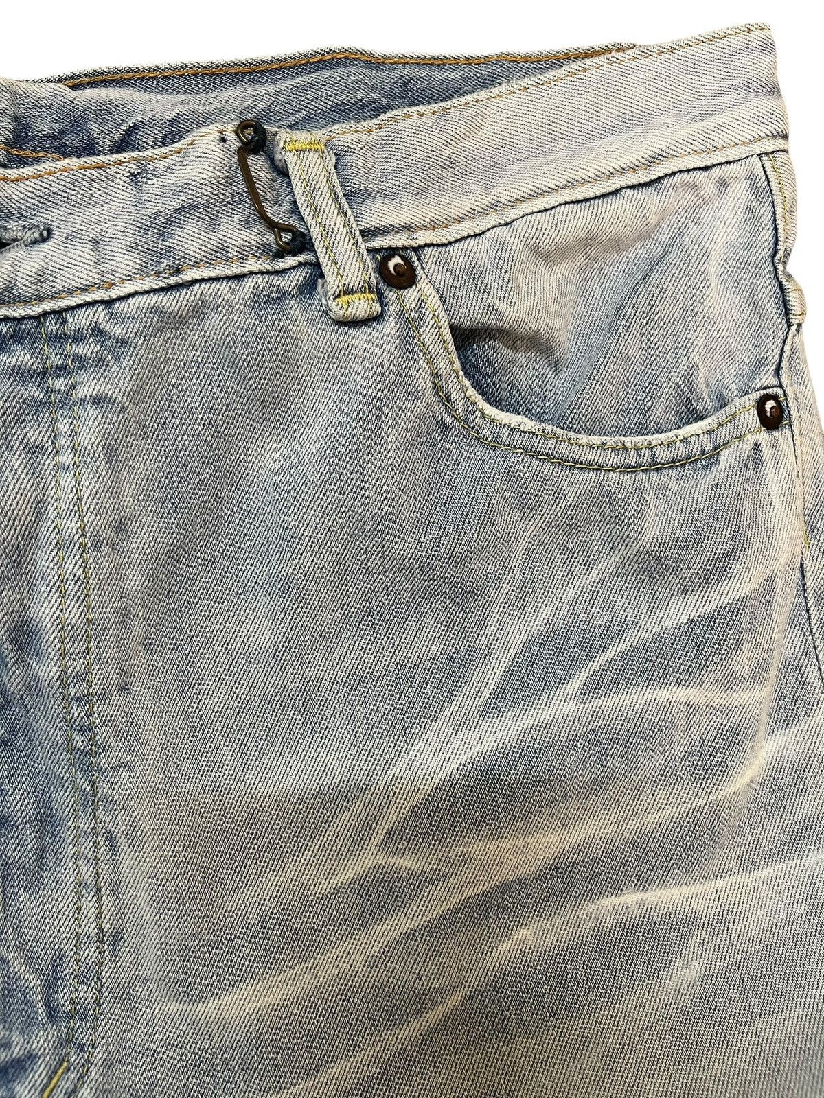 Journal Standard Vintage Journal Standard Baggy Faded Buckle Belt Denim Size US 35 - 6 Thumbnail