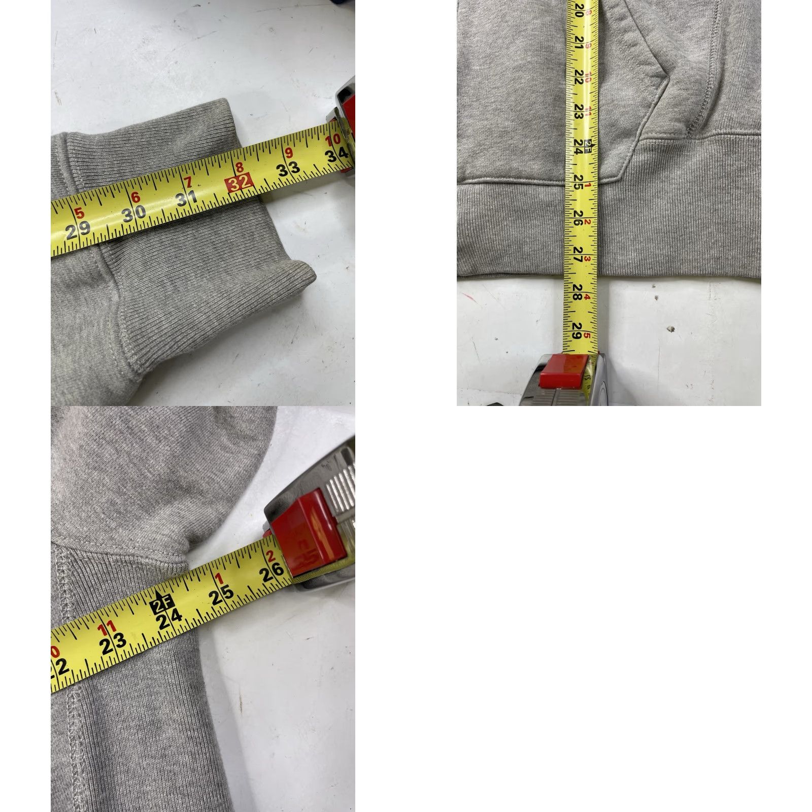 Ralph Lauren VINTAGE Ralph Lauren Rugby Hooded Sweatshirt Heavyweights Mens XL Oarsman Gray Cotton Embroidered Pockets Gothic Pullover Long Sleeve Size US XL / EU 56 / 4 - 8 Thumbnail