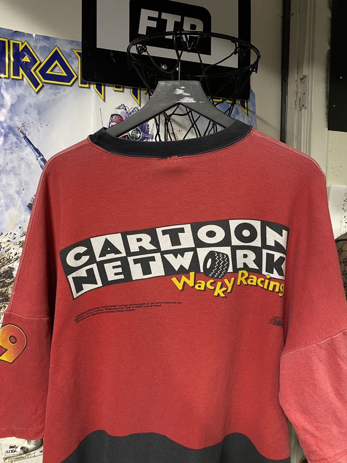 Vintage Vtg 90’s Tom & Jerry T-Shirt Cartoon Network Whacky Racing Size US XL / EU 56 / 4 - 8 Thumbnail