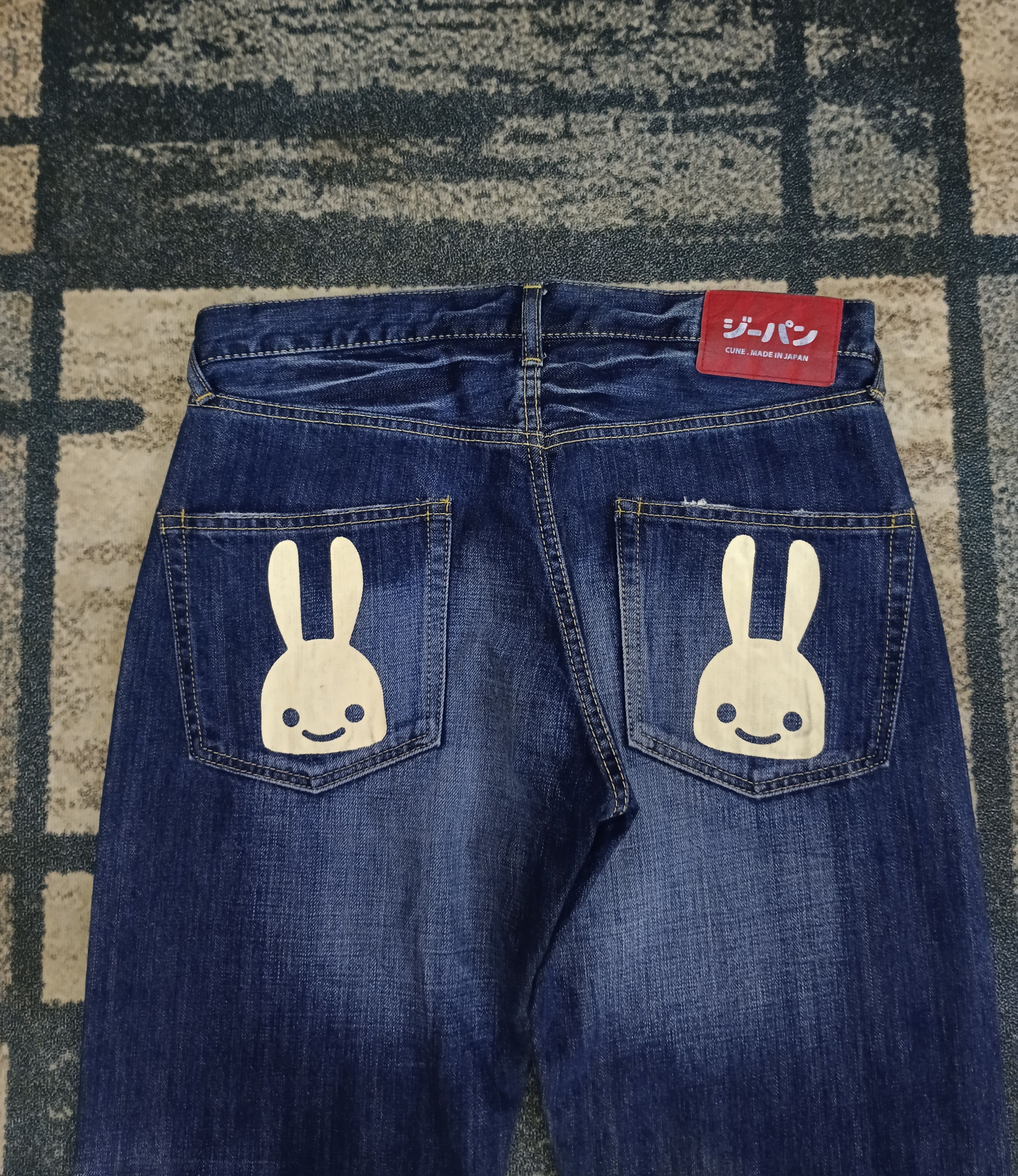 Japanese Brand SiCKK🔥VINTAGE 90s CUNE RABBIT MAMMOTH CO LTD MADE IN JAPAN Size US 33 - 5 Thumbnail