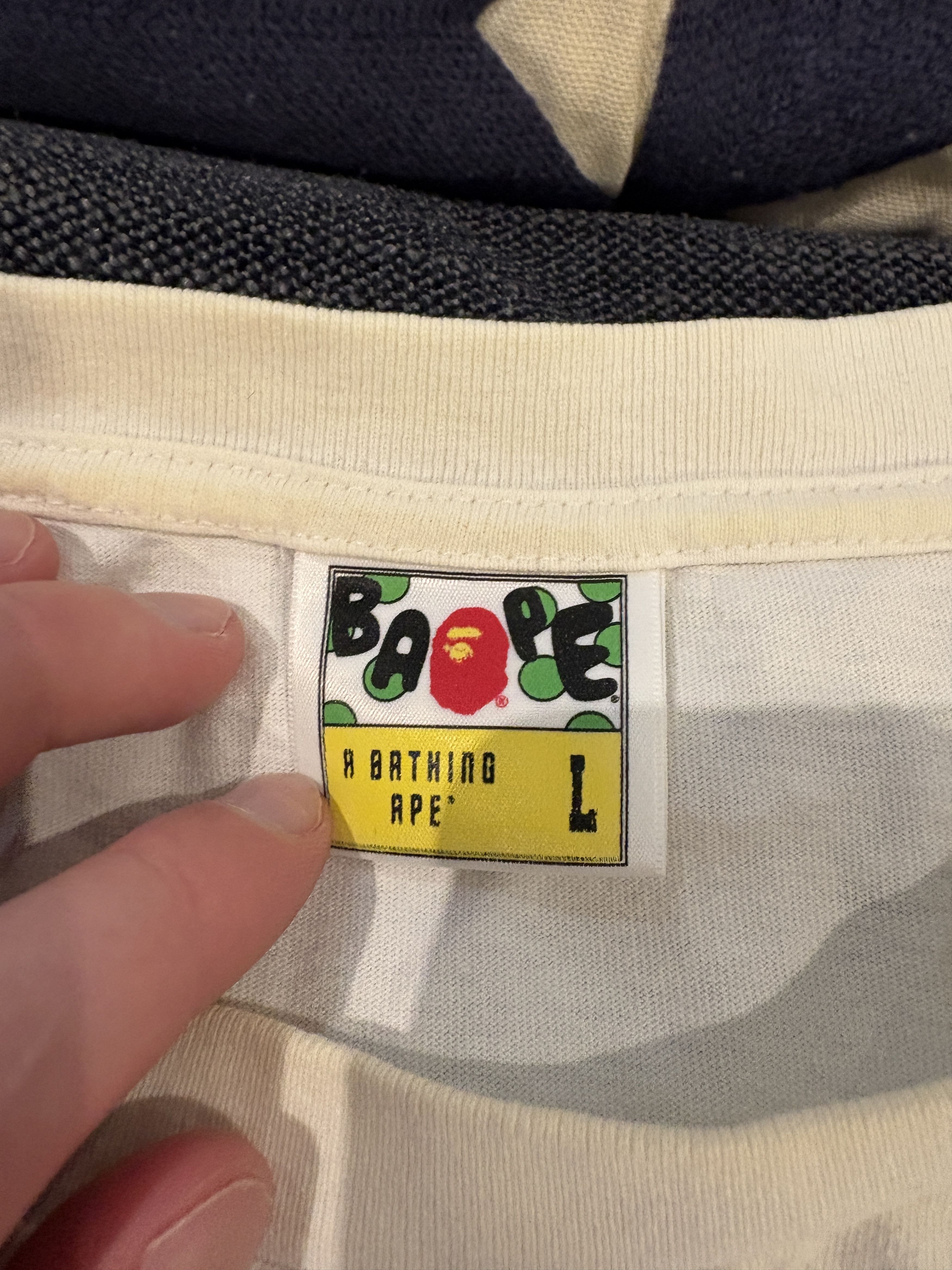 Bape Busy Works T-Shirt Size US L / EU 52-54 / 3 - 3 Thumbnail
