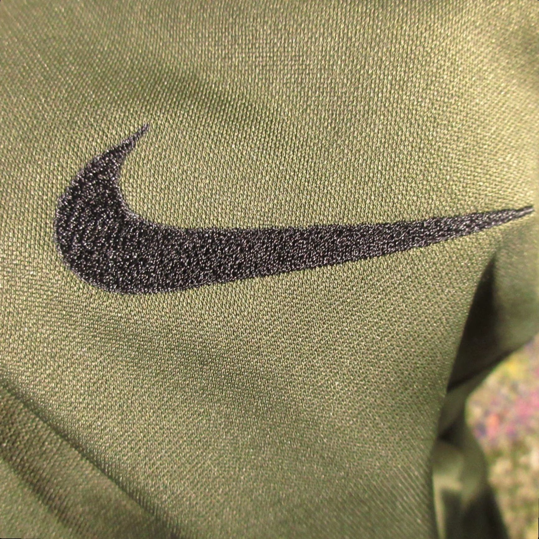Nike Nike Jacket Mens XXL Green Lightweight Full Zip Pockets Mock Embroidered Swoosh Size US XXL / EU 58 / 5 - 5 Thumbnail