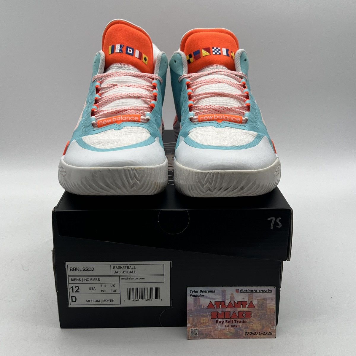 New Balance Kawhi 2 clippers Size US 12 / EU 45 - 2 Thumbnail