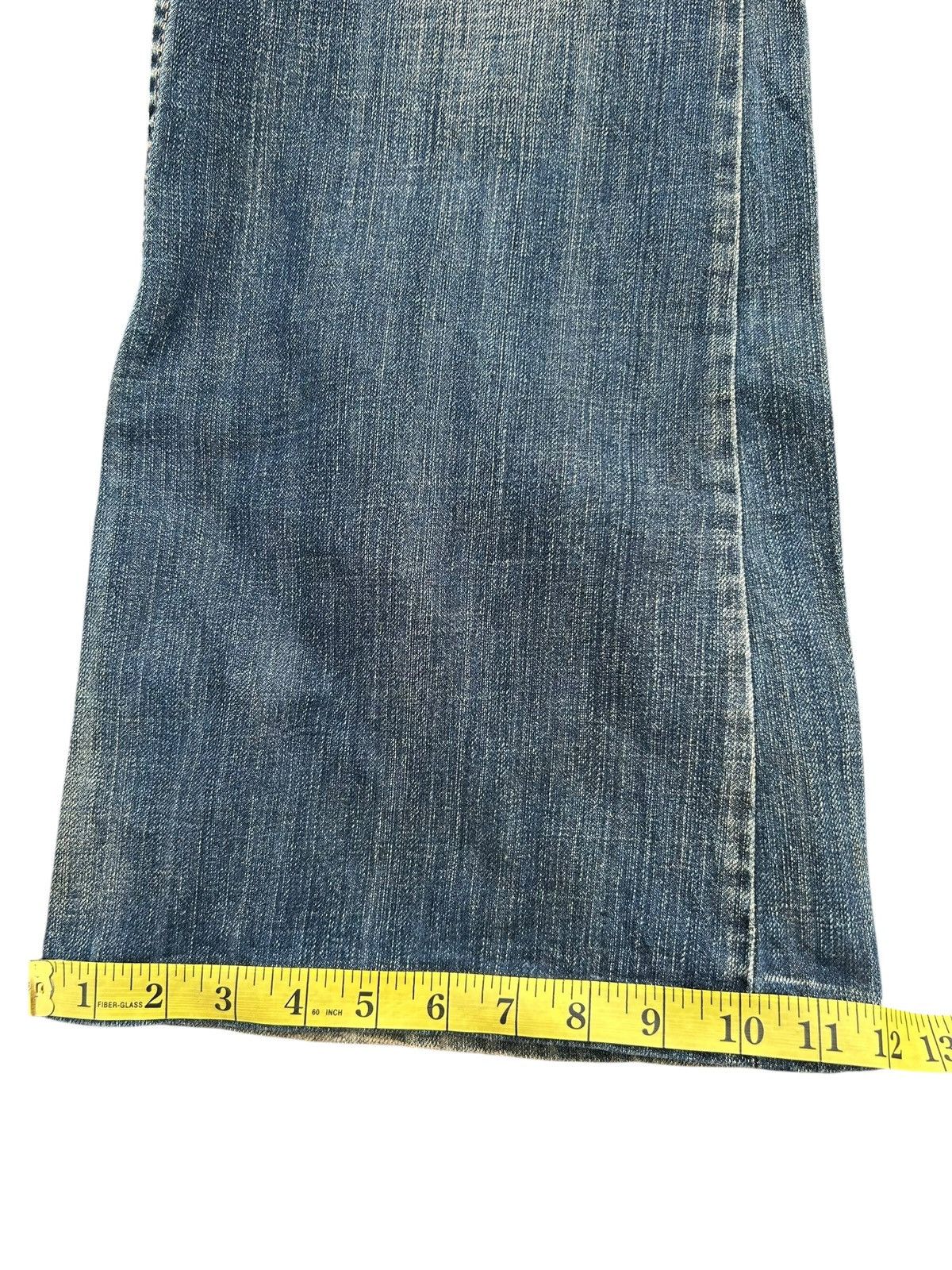 Kapital × Undercover × Vintage Flare Japanese Drive Jeans Sunfaded Denim Jeans Size US 31 - 25 Thumbnail