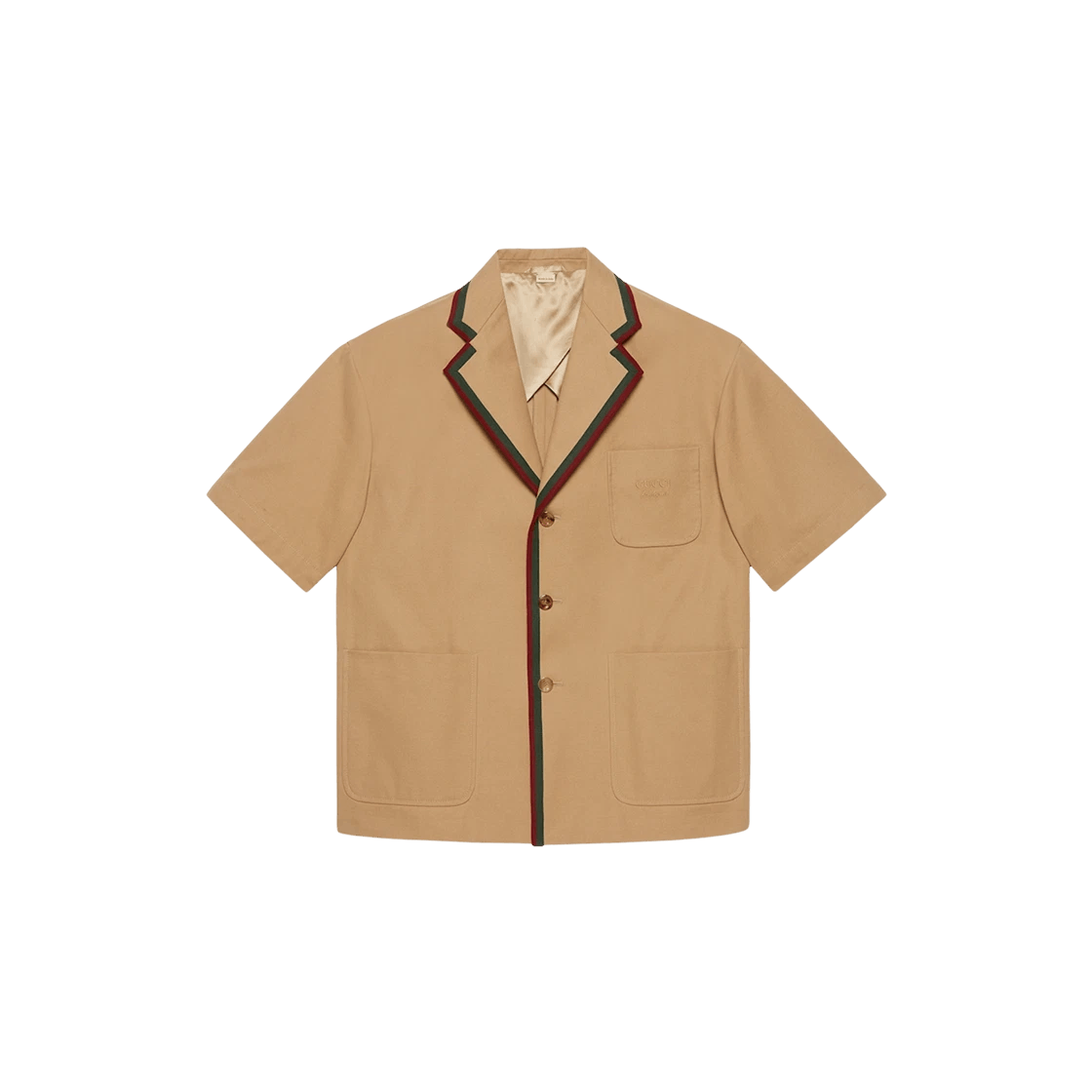 Gucci o1s1wg110225 Formal Cotton Jacket in Beige Size US L / EU 52-54 / 3 - 1 Preview