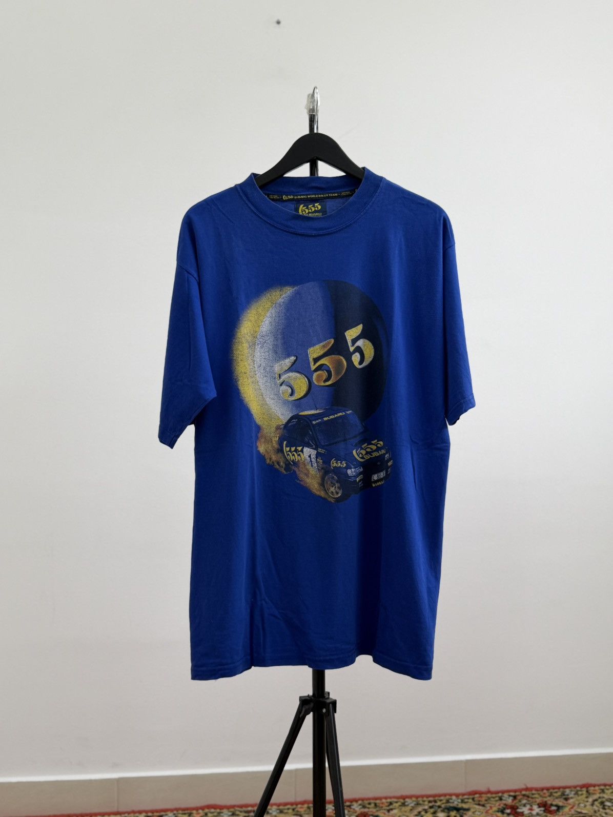 Band Tees Vintage 1996s Subaru Railly Team Men's T-Shirt Logo Size US L / EU 52-54 / 3 - 3 Thumbnail