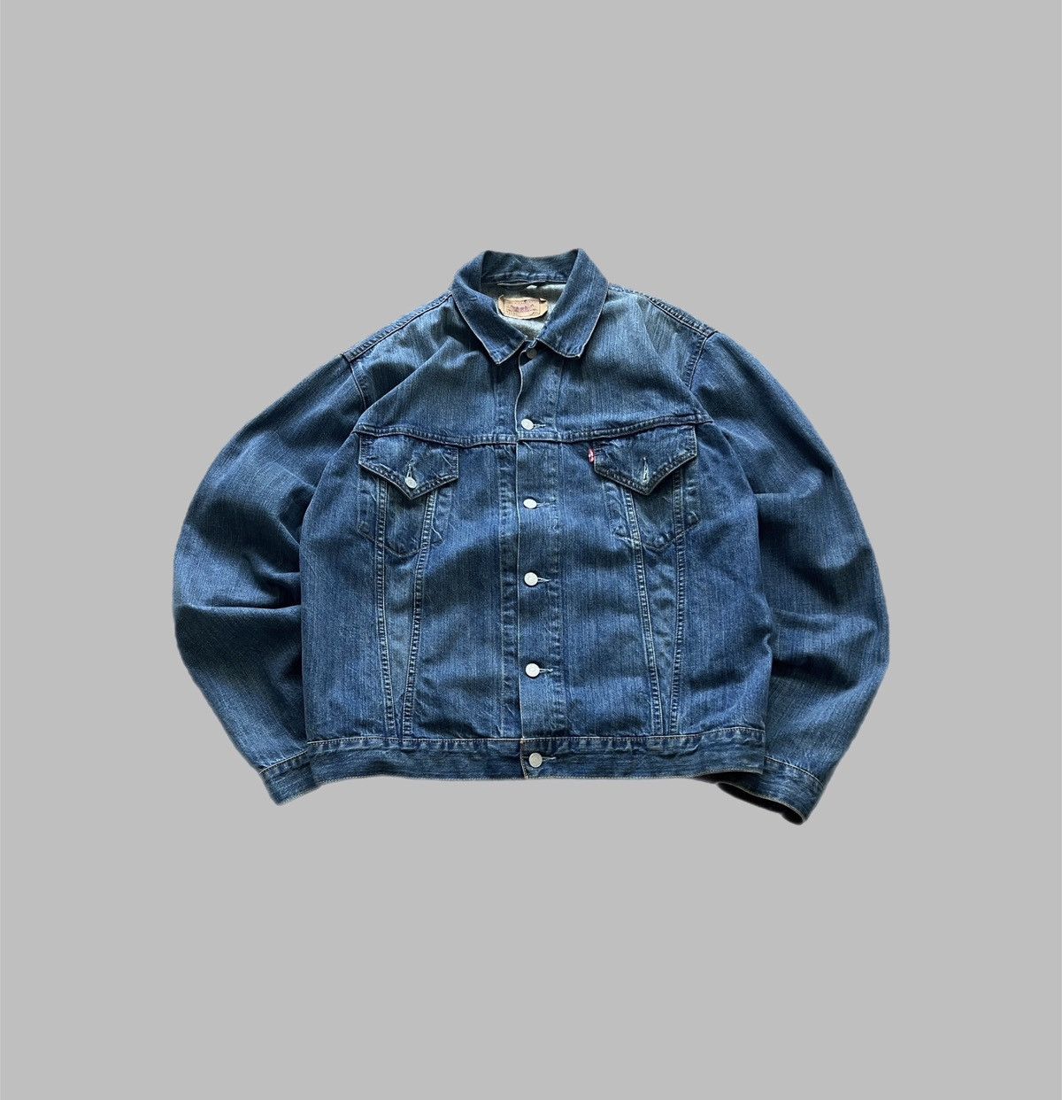 Levi's Vintage Clothing Levis Denim Jacket Vintage 90 Jeans Size US XXL / EU 58 / 5 - 1 Thumbnail