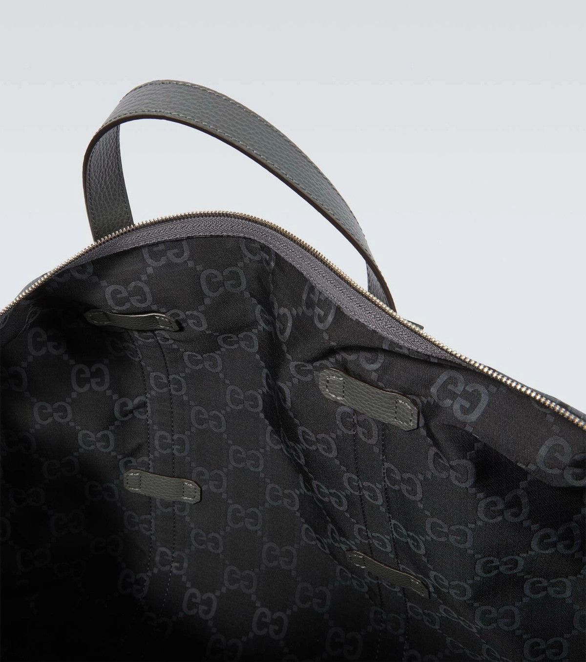 Gucci oc11z0126 Size:OS / Maxi GG Ripstop Duffle Bag In Grey Size ONE SIZE - 2 Thumbnail