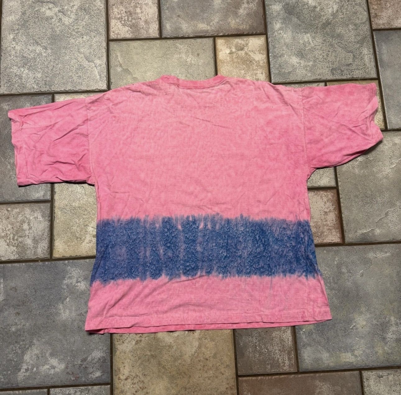 Vintage Vintage 90s Acid Wash Oversized Pink Shirt Pro Spirit XL Size US XL / EU 56 / 4 - 8 Thumbnail