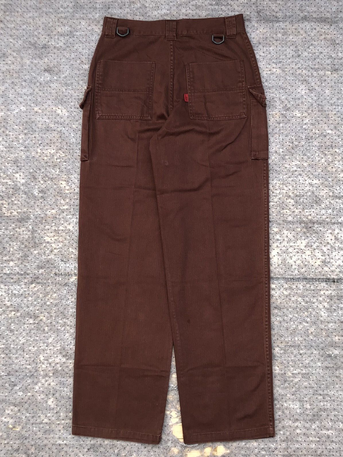 Japanese Brand Vintage Herringbone Monkey Pants Size US 30 / EU 46 - 7 Thumbnail