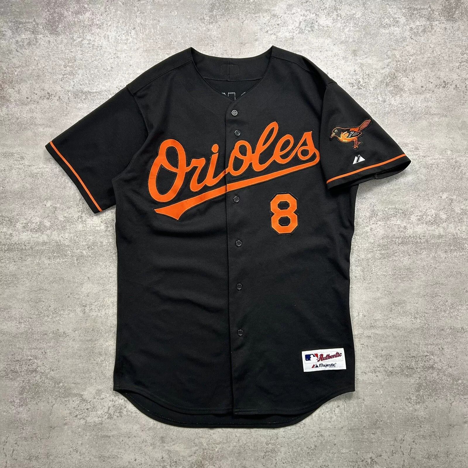 MLB × Majestic × Vintage BALTIMORE ORIOLES CAL RIPKEN Jr. AUTHENTIC JERSEY SIZE 44 Size US L / EU 52-54 / 3 - 2 Thumbnail