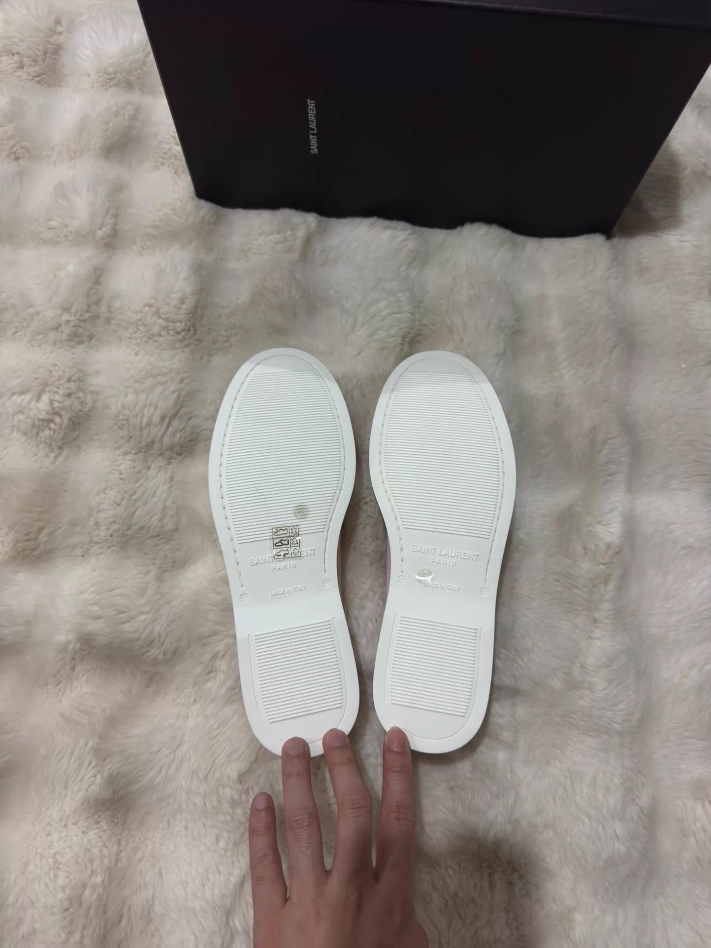 Saint Laurent Paris Saint Laurent Men's New Light Pink Loafers 42 Size US 9 / EU 42 - 7 Thumbnail