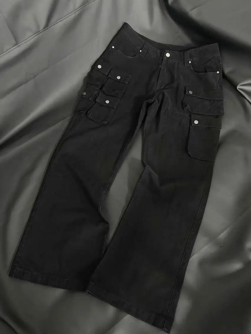 Designer × Japanese Brand Straight leg workwear vintage baggy casual pants Size US 33 - 5 Thumbnail