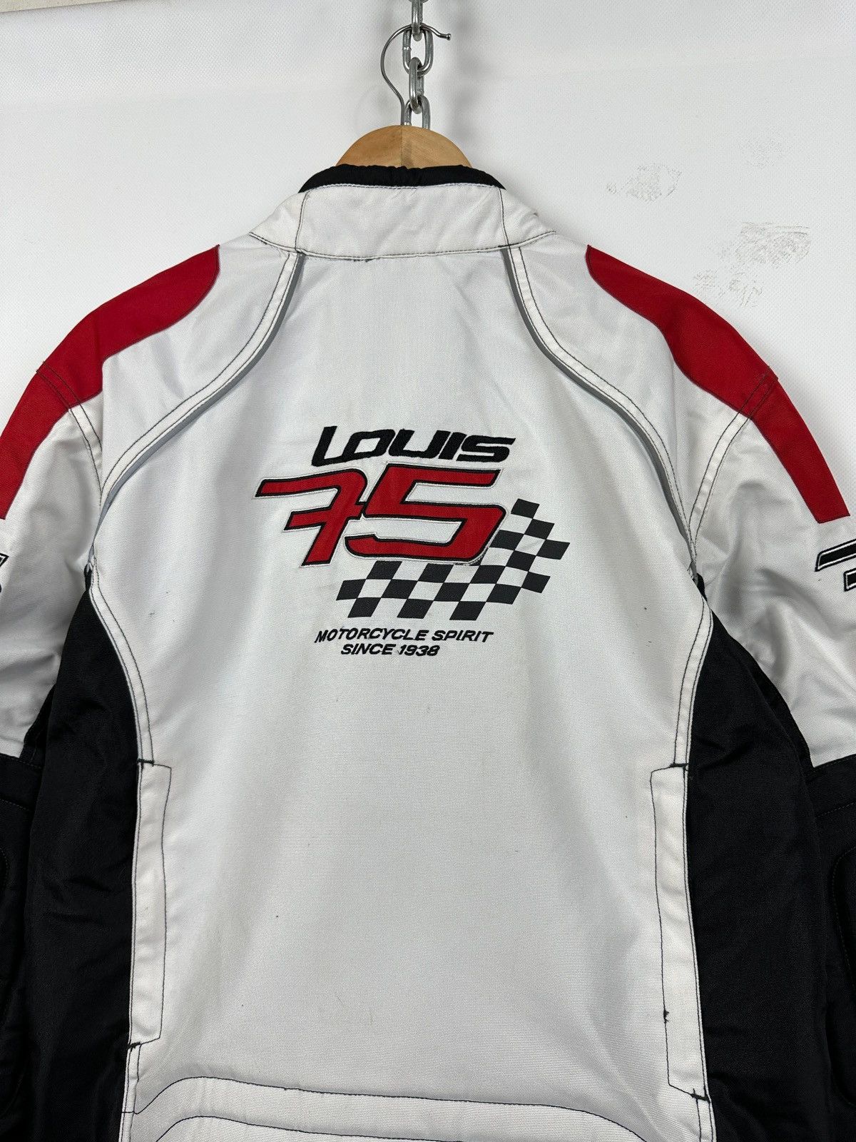Vintage Vintage Bridgestone Louis 75 Motorcycle Racing Jacket Size US L / EU 52-54 / 3 - 17 Thumbnail