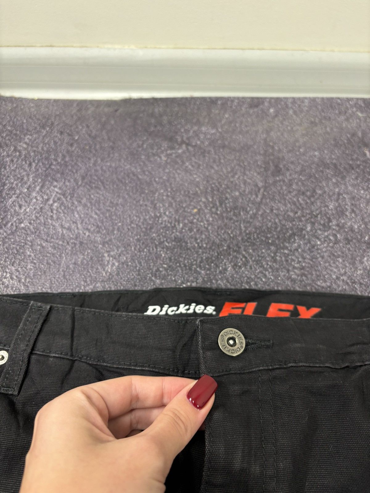 Dickies Vintage Dickies Flex Black Y2K Work Hype Pants Size US 36 / EU 52 - 13 Thumbnail