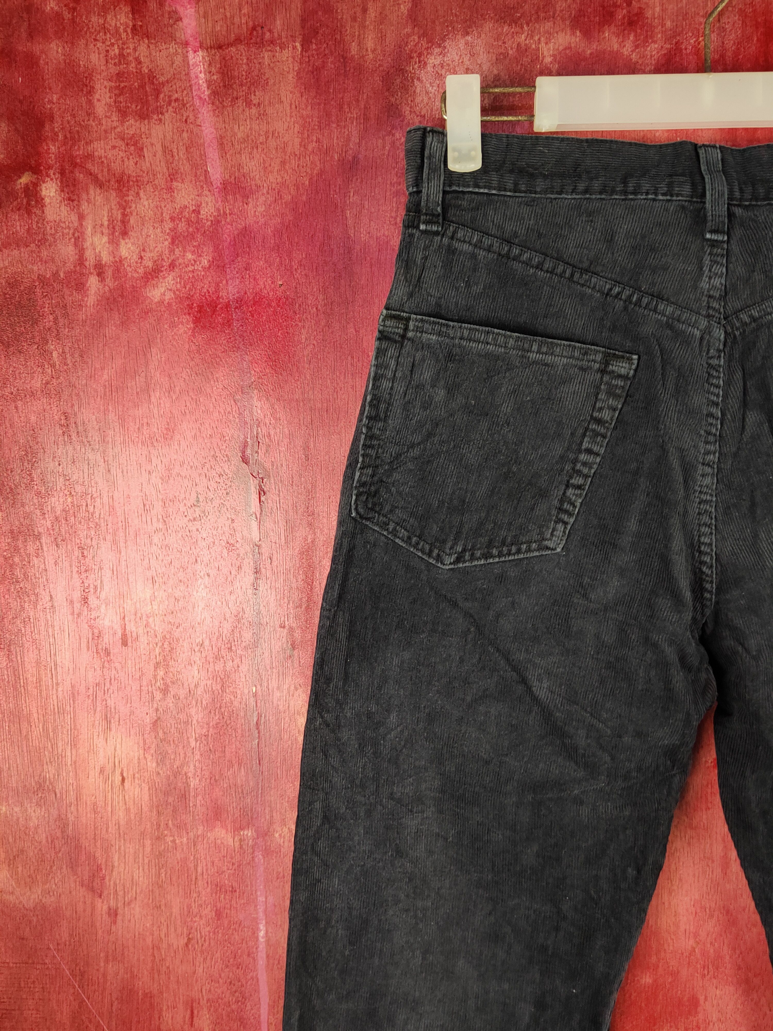 Vintage Bobson Dark Blue faded vintage cargo Corduroy Pants #S1560 Size US 28 / EU 44 - 8 Thumbnail