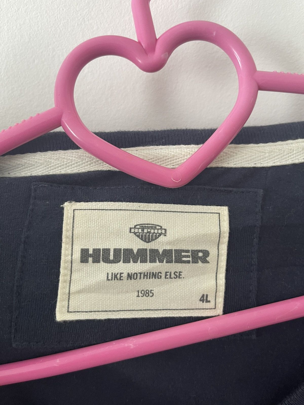 Vintage Rare Vintage HUMMER Like Nothing Else Big Logo Spell Out Size US XL / EU 56 / 4 - 6 Thumbnail