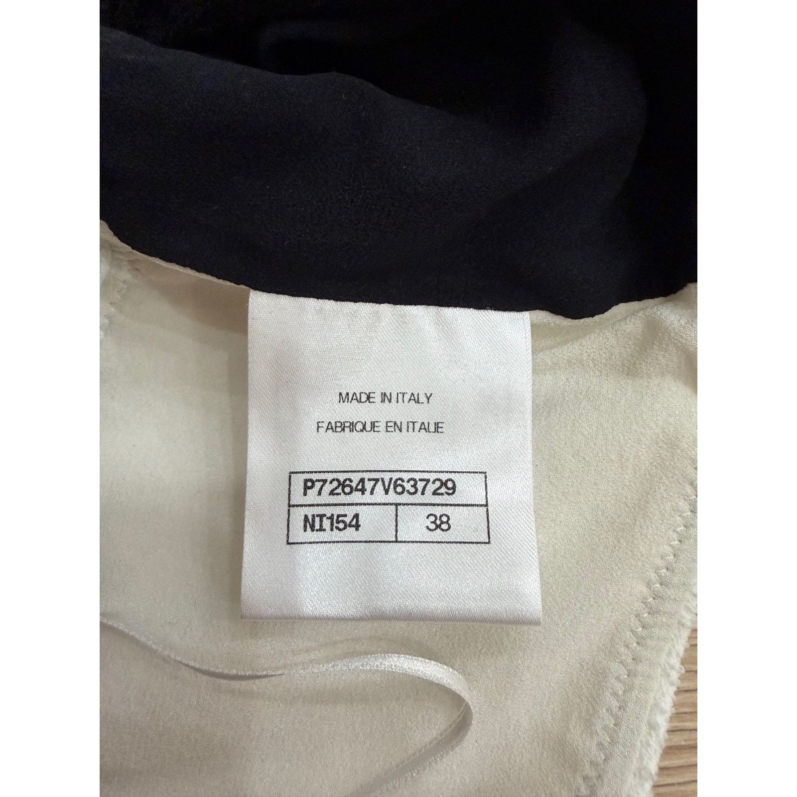 Chanel Chanel 22S Black White Gold Chain CC Logo Top Bra 38 Size XS / US 0-2 / IT 36-38 - 12 Thumbnail