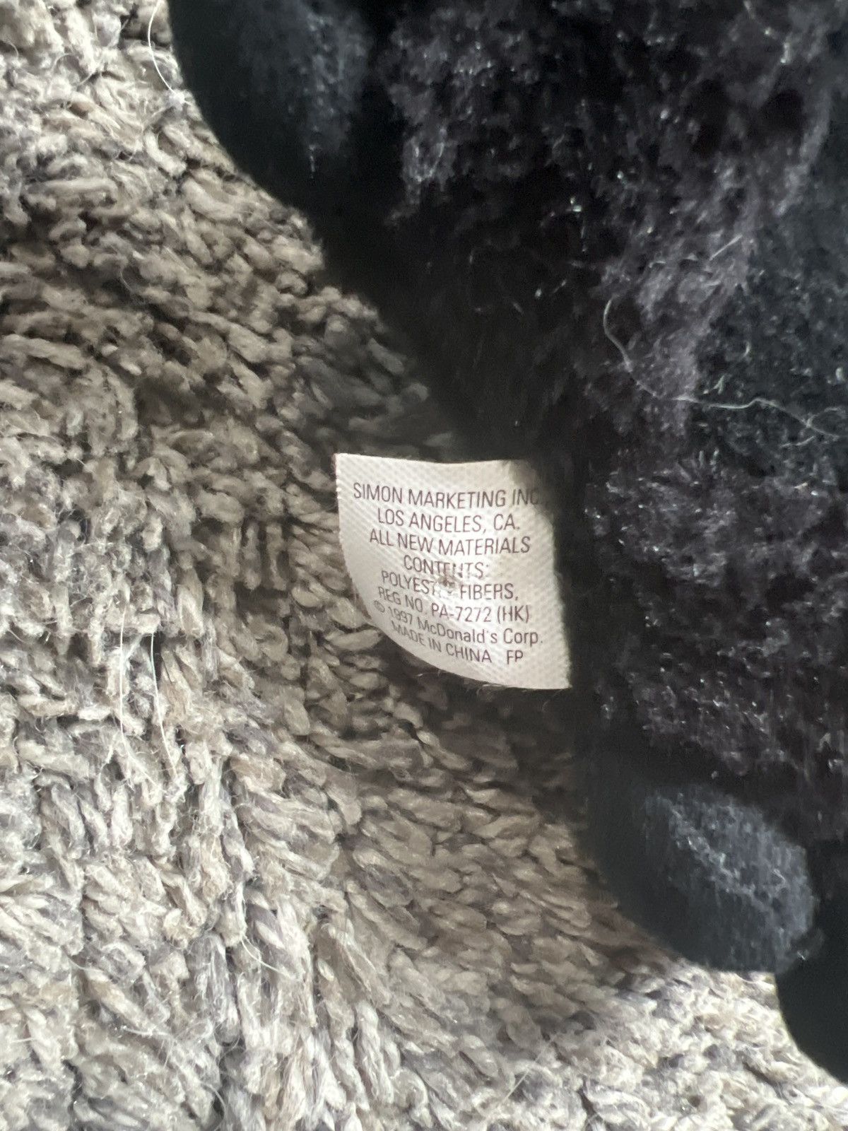 Vintage 1997 McDonald’s Animal Pals Gorilla Plush Size ONE SIZE - 4 Thumbnail