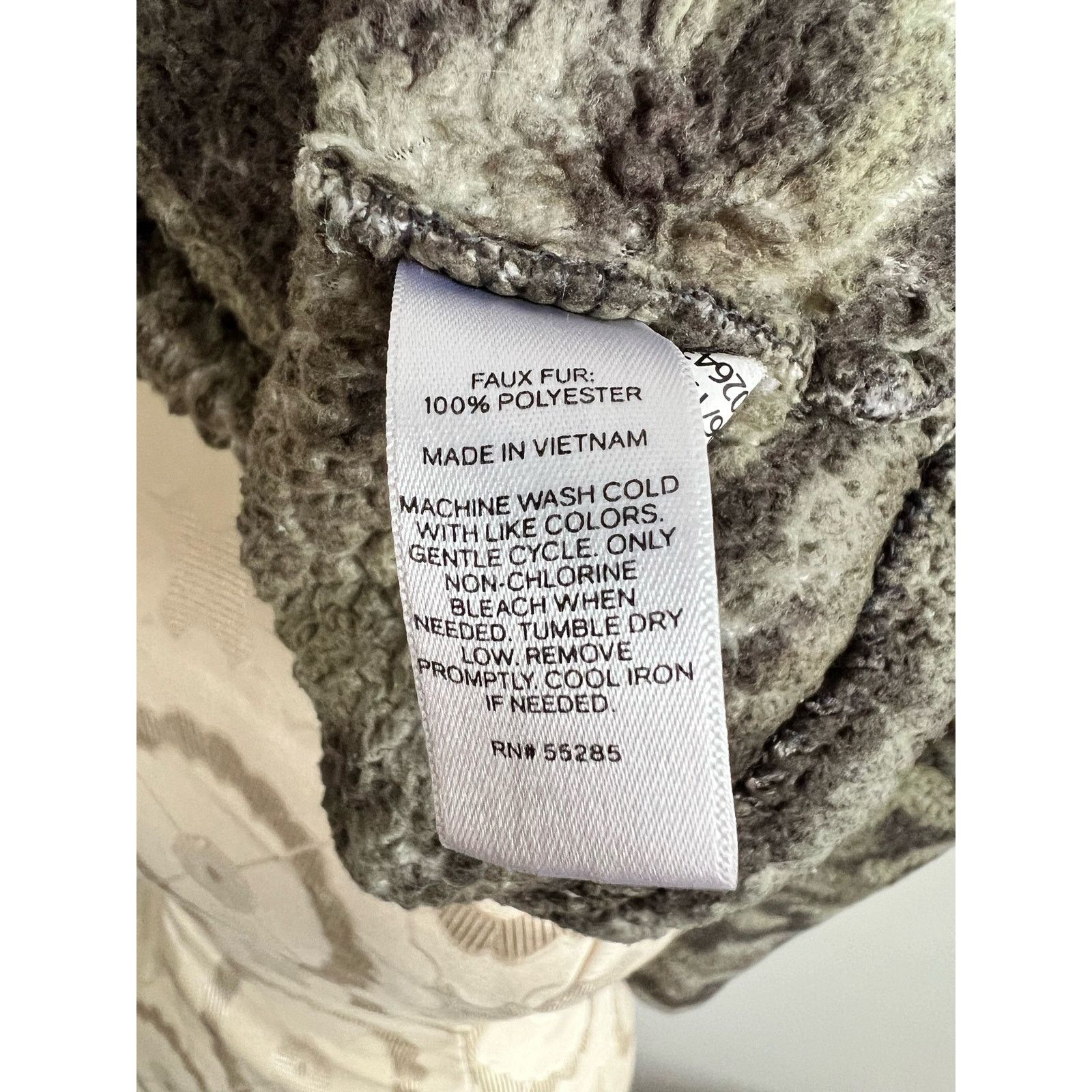 Express Express Oversized Camouflage 1/2 Zip FauxFur Pullover Small Size S / US 4 / IT 40 - 6 Thumbnail