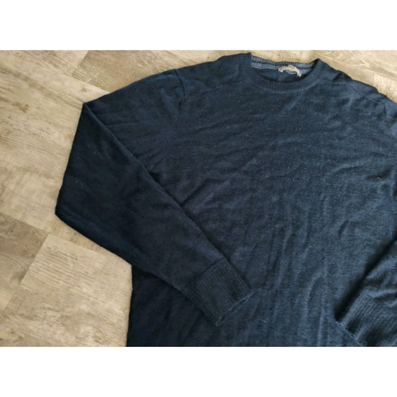 Smartwool VINTAGE SmartWool Men's Sweater Pullover Crew Neck Long Sleeve Fall Winter Spring XL Blue Wool Performance Size US XL / EU 56 / 4 - 4 Thumbnail