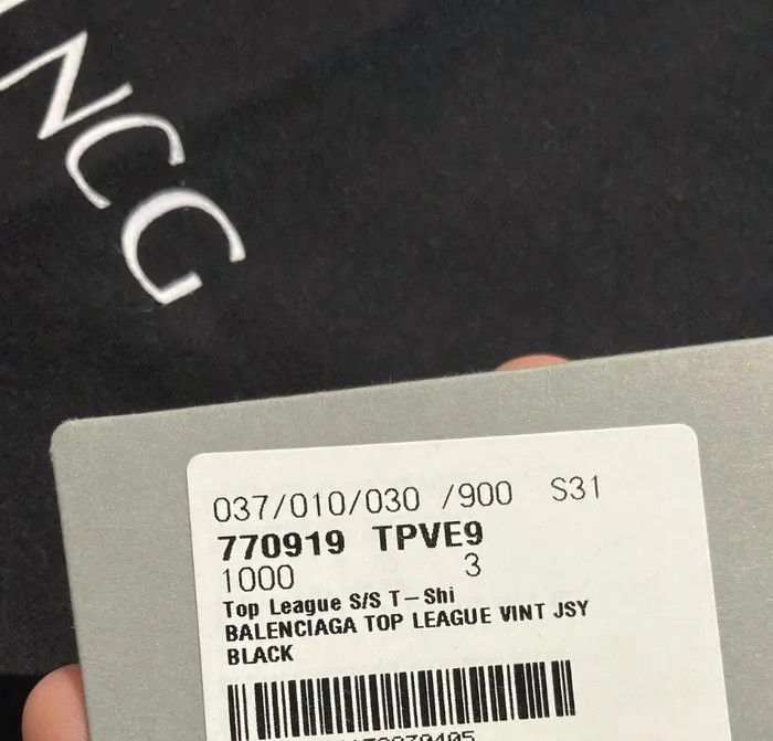Balenciaga o1mt1gz0625 Top League T-Shirt Oversized in Multicolor Size US L / EU 52-54 / 3 - 7 Thumbnail