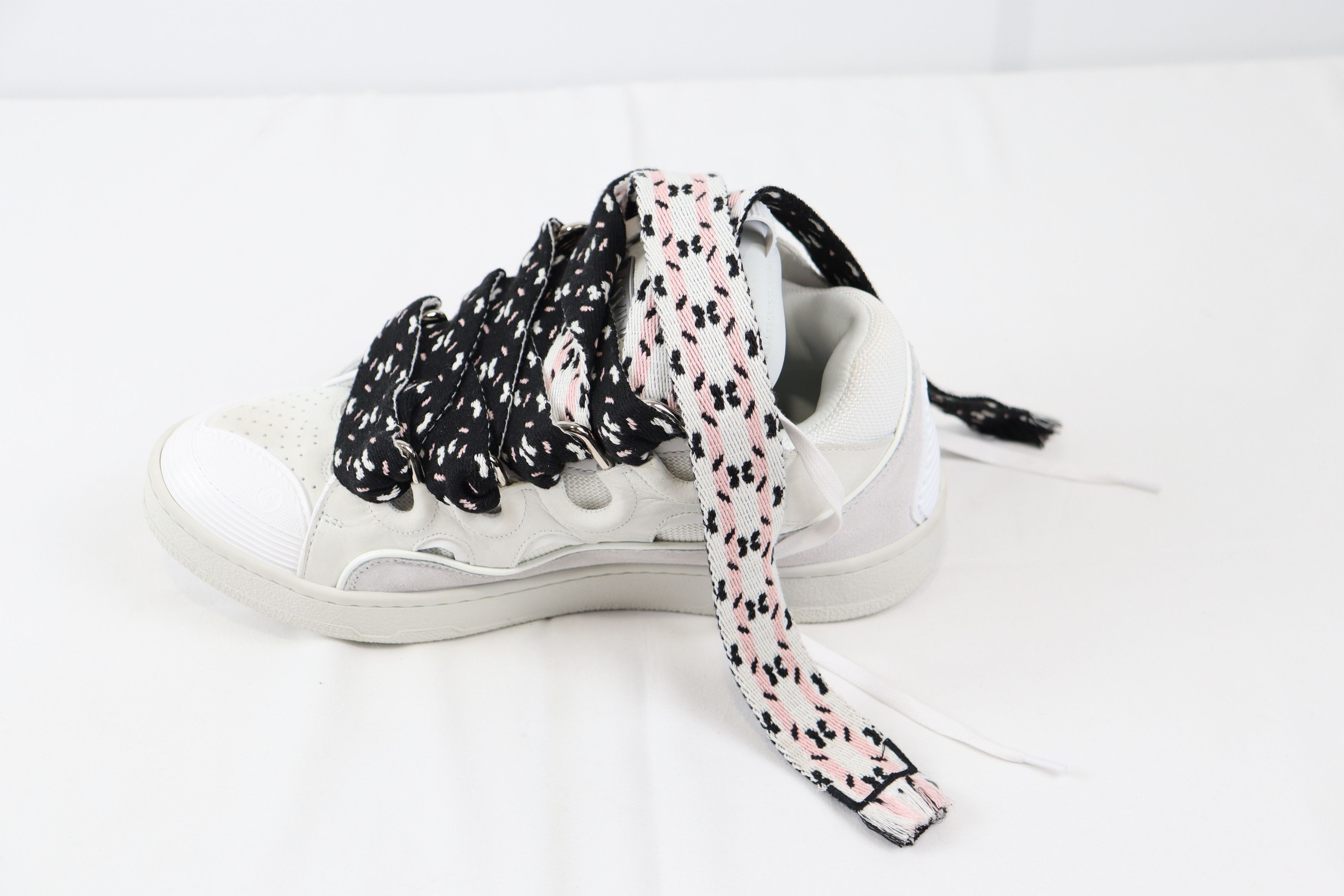 Lanvin o1rshd Curb Sneakers in White Size US 10 / EU 43 - 4 Thumbnail